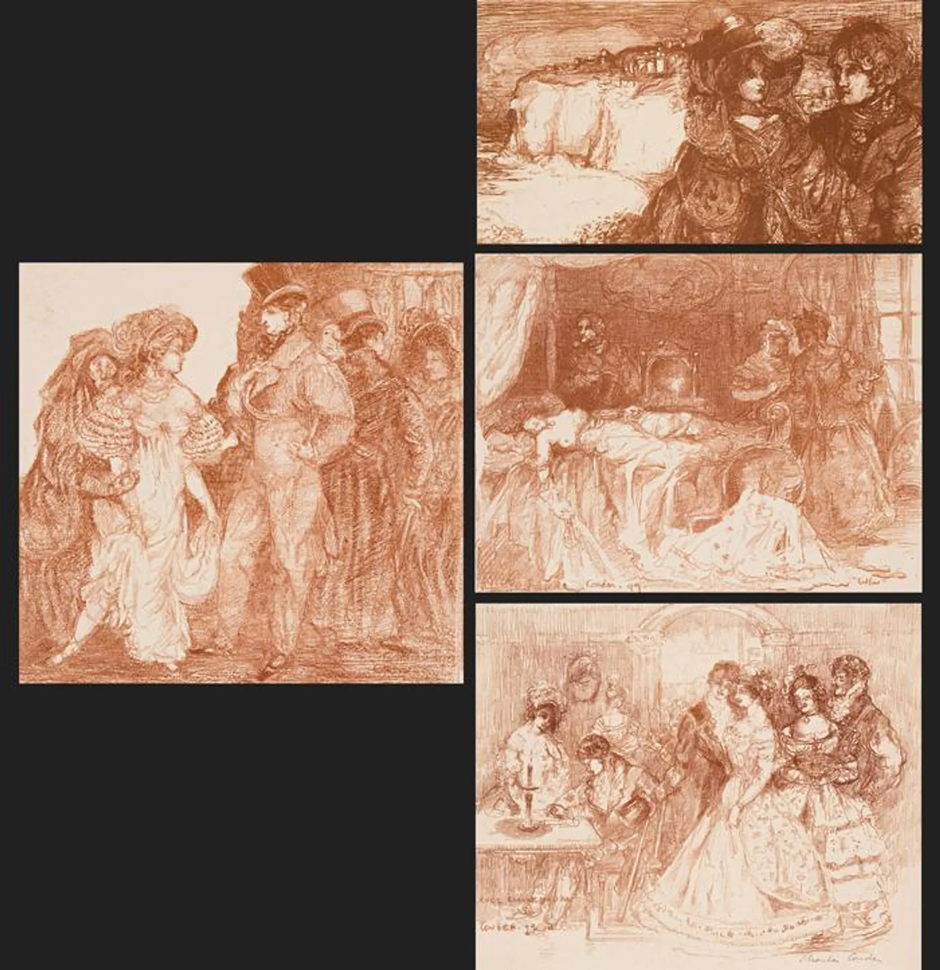 THE BALZAC SET (SUITE OF 6 LITHOGRAPHS)