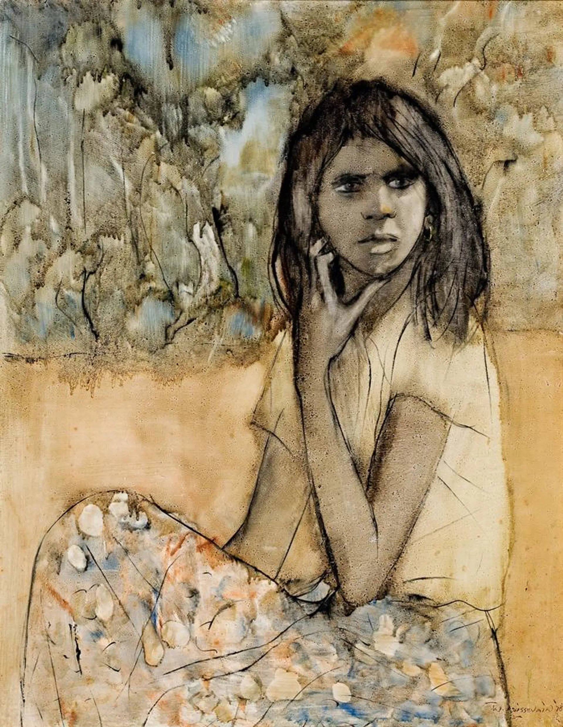 SEATED WOMAN