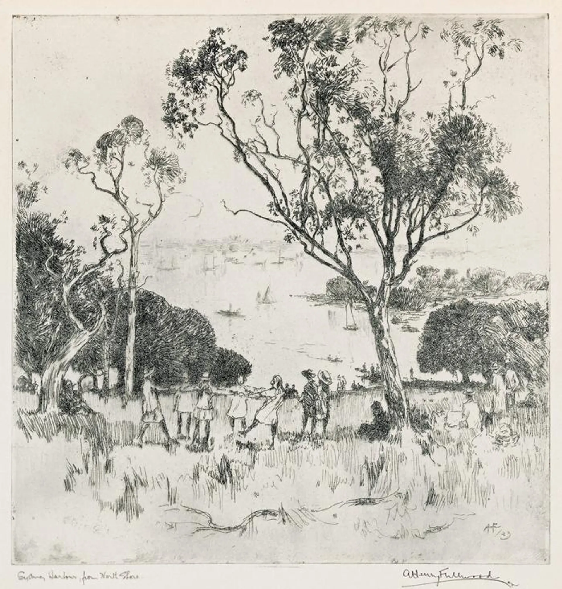 SYDNEY HARBOUR, FROM NORTH SHORE
