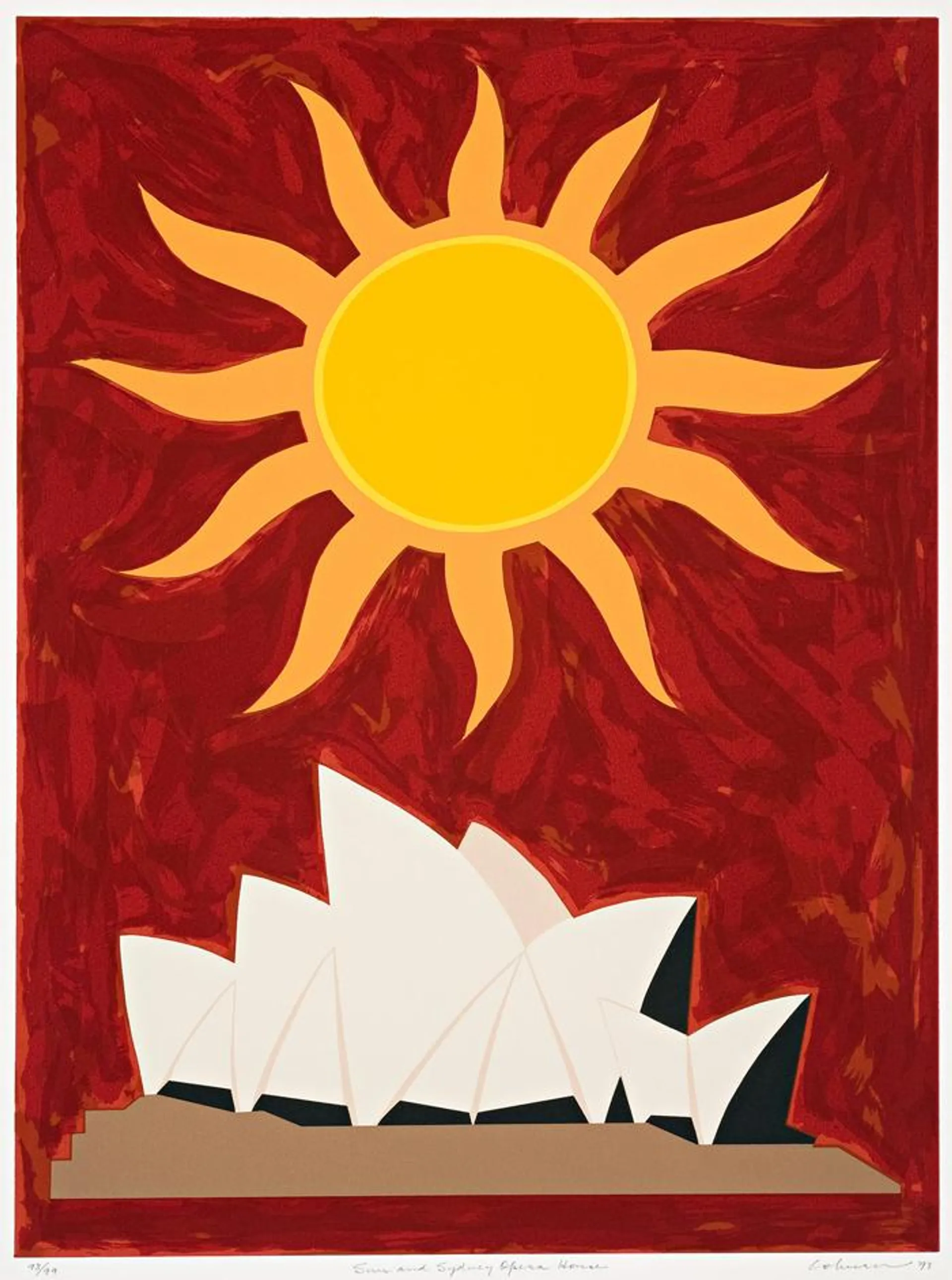SUN AND SYDNEY OPERA HOUSE