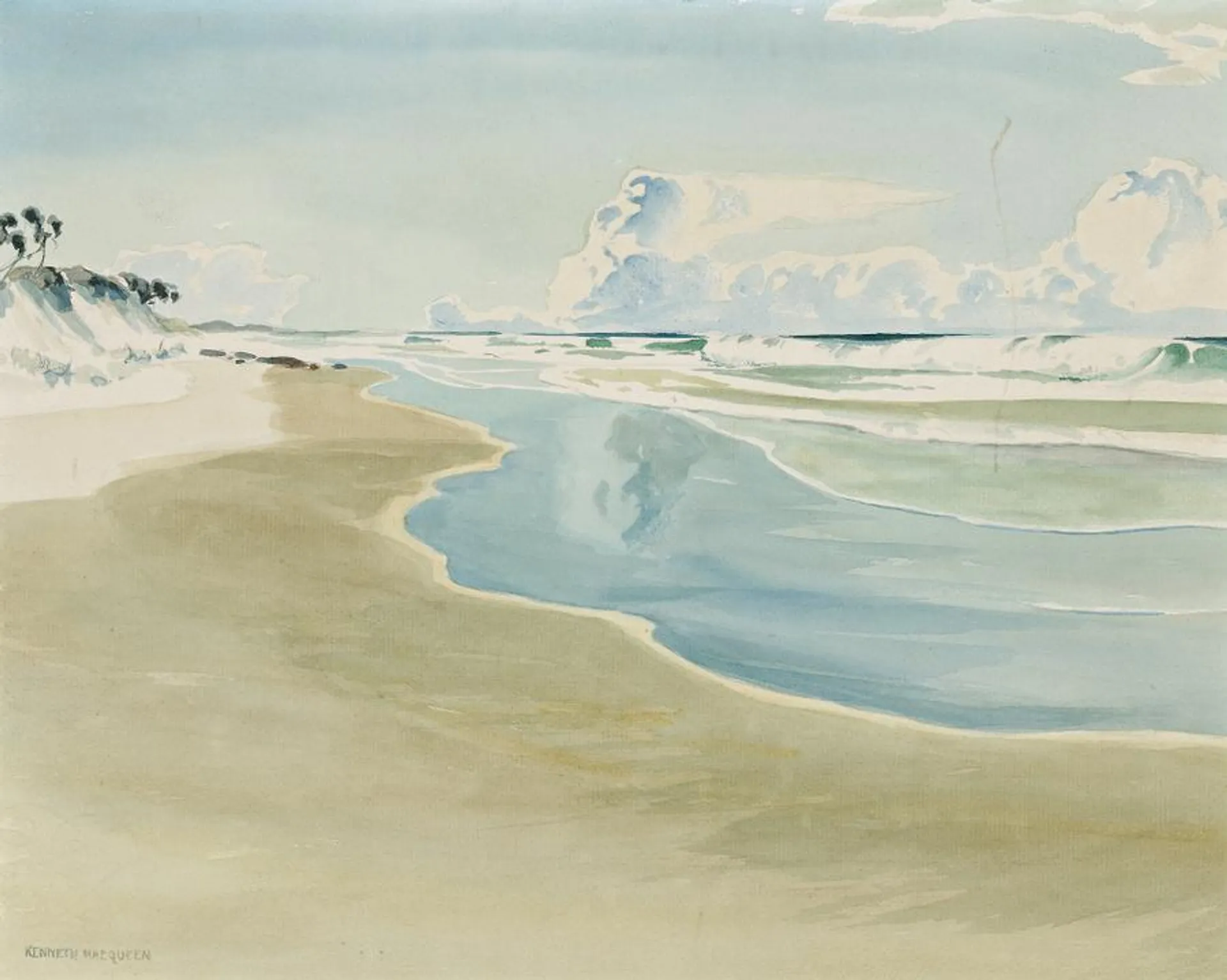 BEACH SCENE
