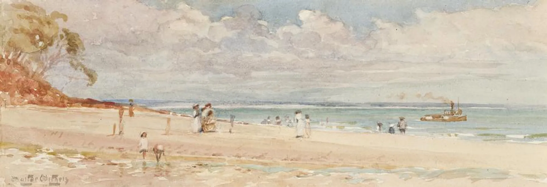 BEACH SCENE