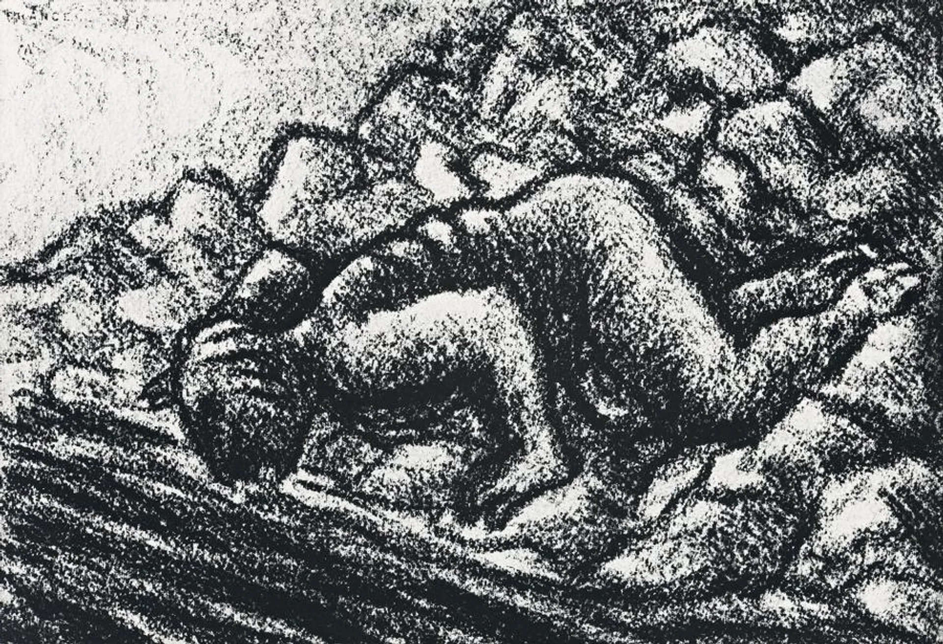 DRAWING (FIGURE DRINKING)