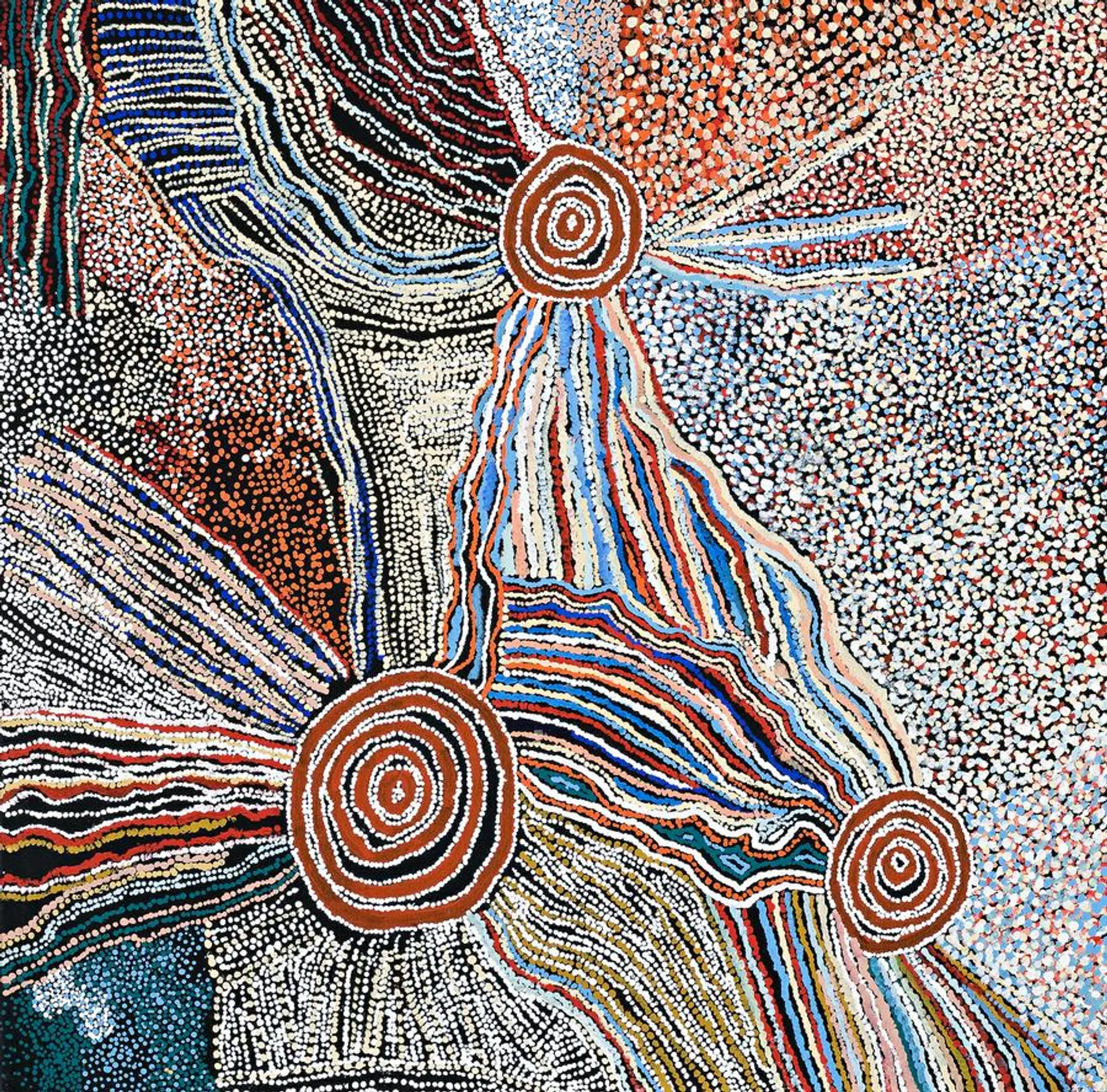 ROCK HOLES AND COUNTRY NEAR THE OLGAS
