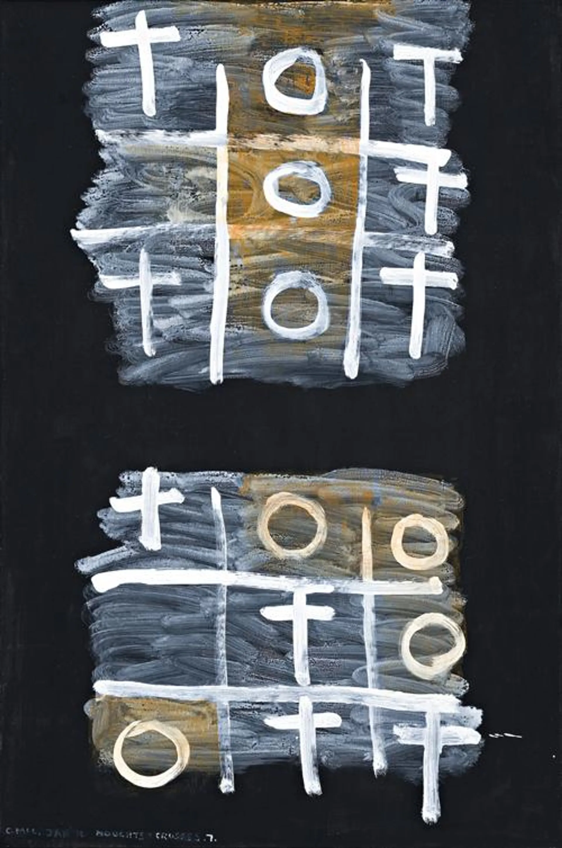NOUGHTS AND CROSSES 7, (THE FIRST SET)