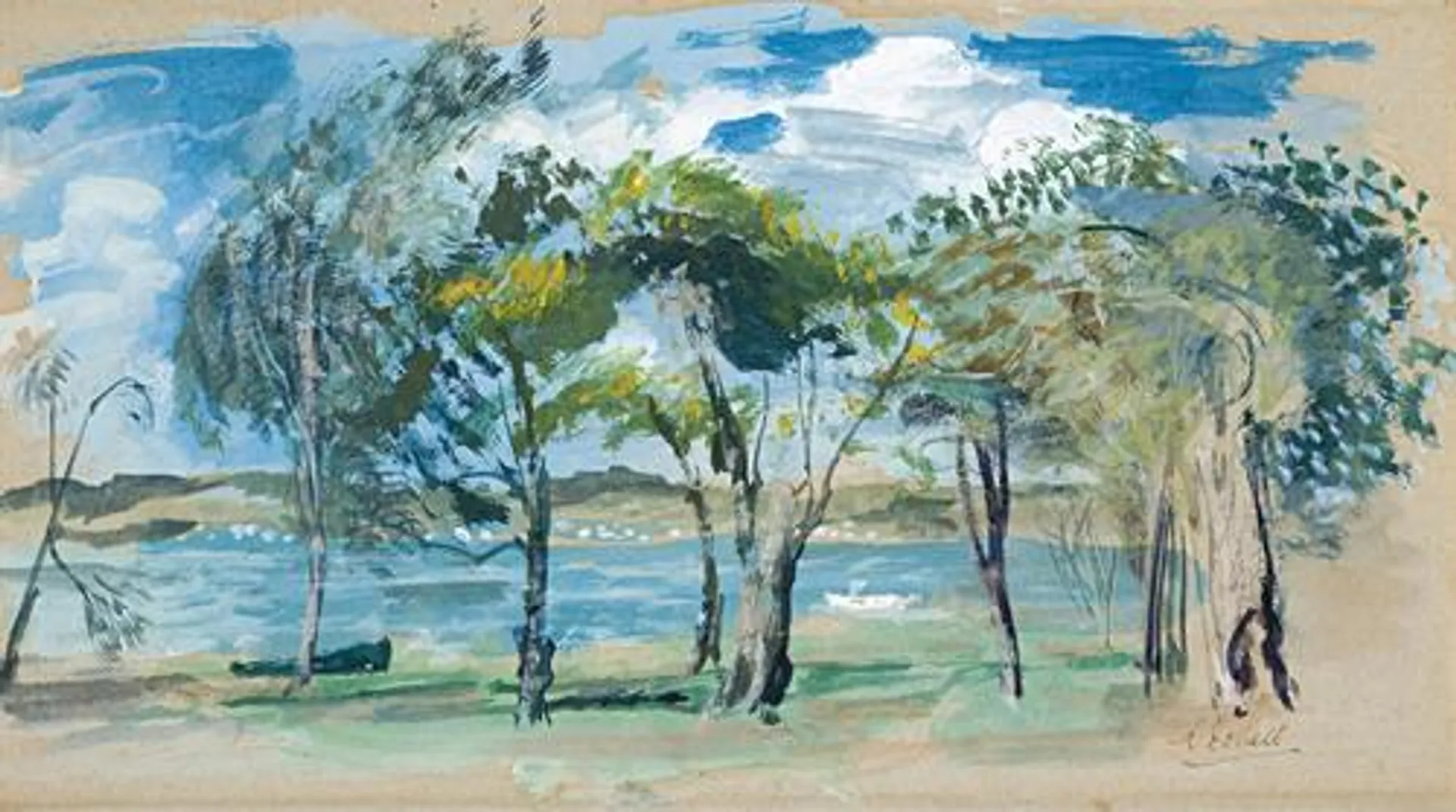 LAKE SCENE, WANGI