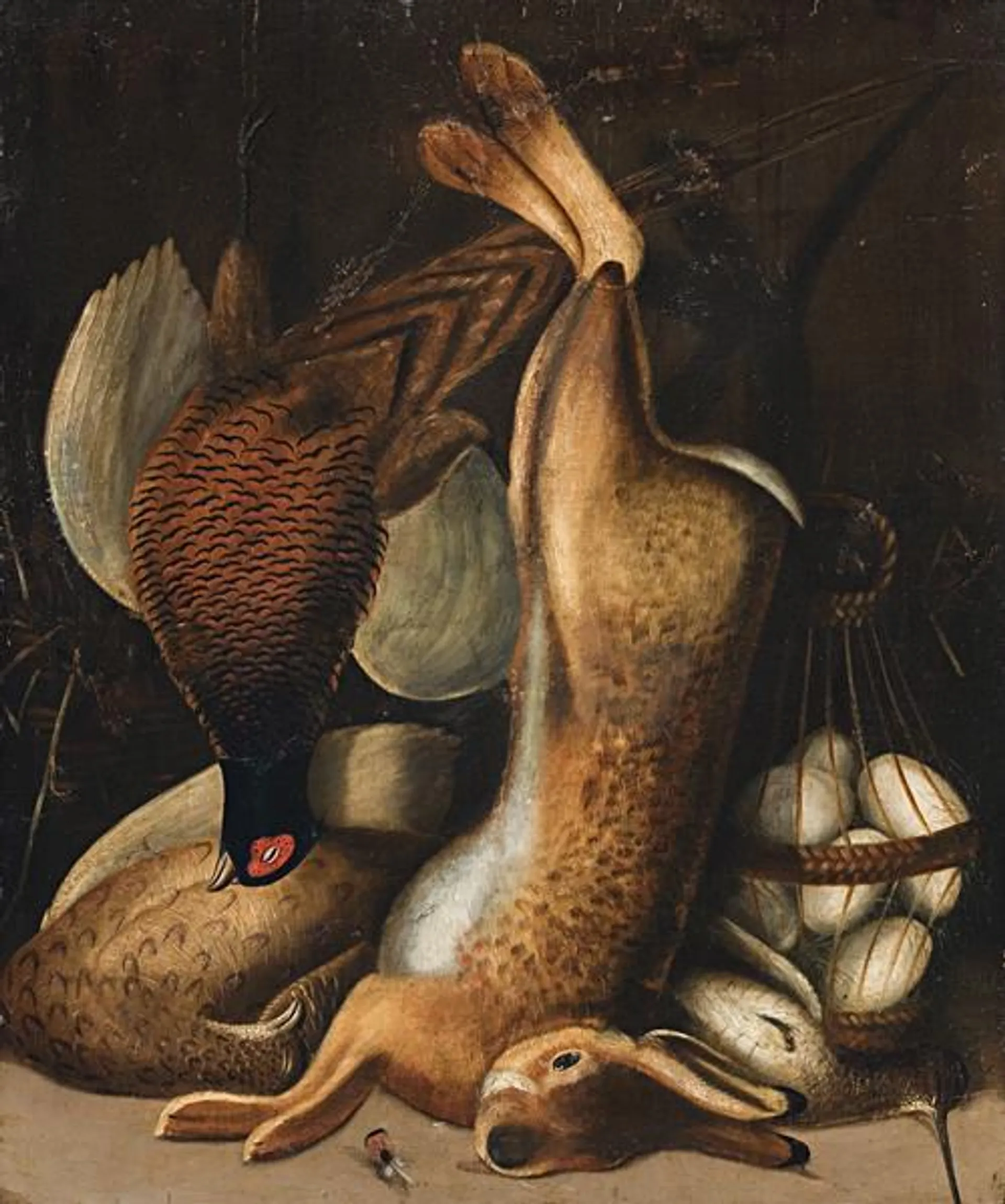 STILL LIFE WITH HARE AND PHEASANT