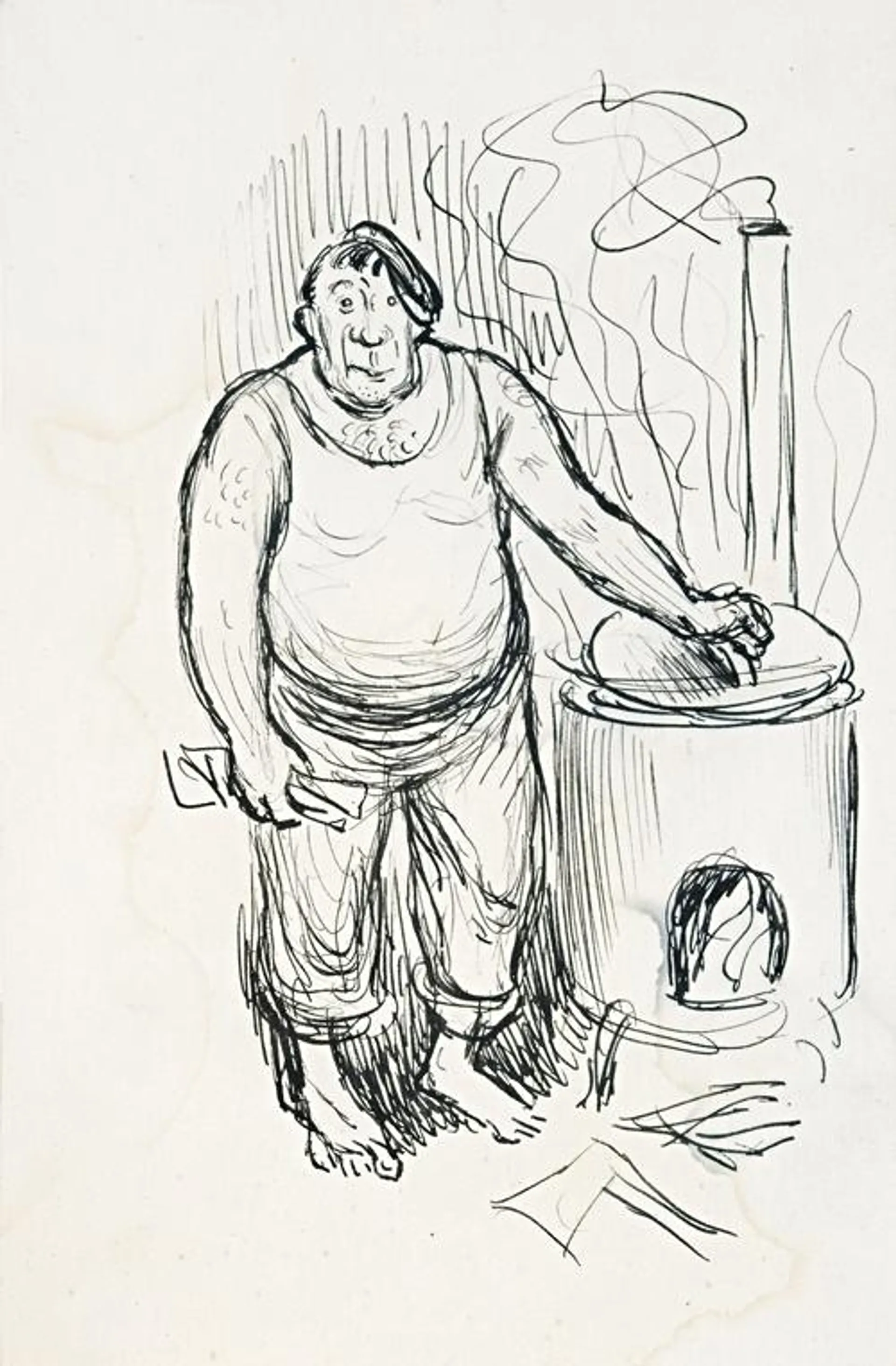 GROUP OF SIX FIGURE STUDIES