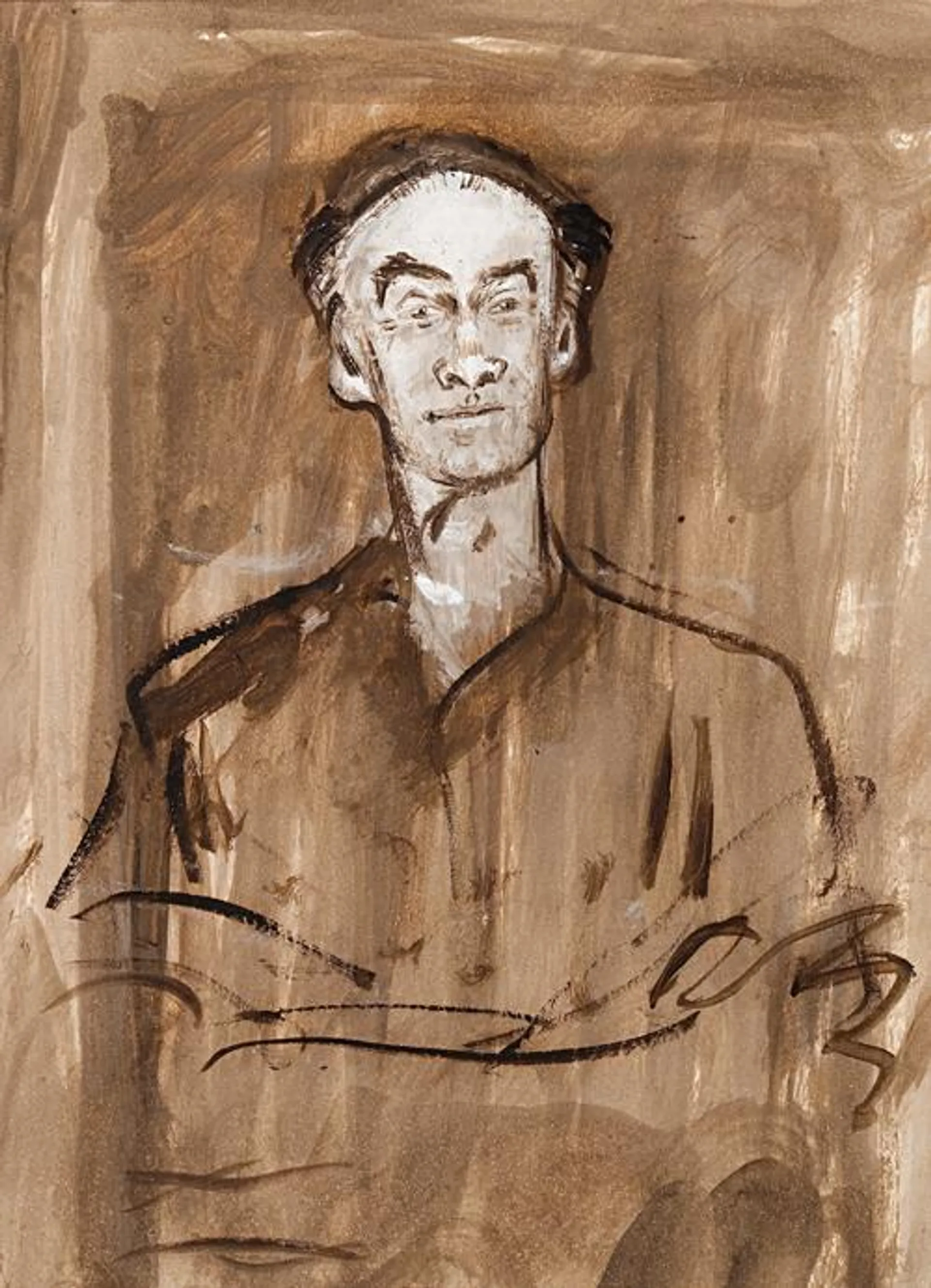 GROUP OF FIVE PORTRAIT STUDIES