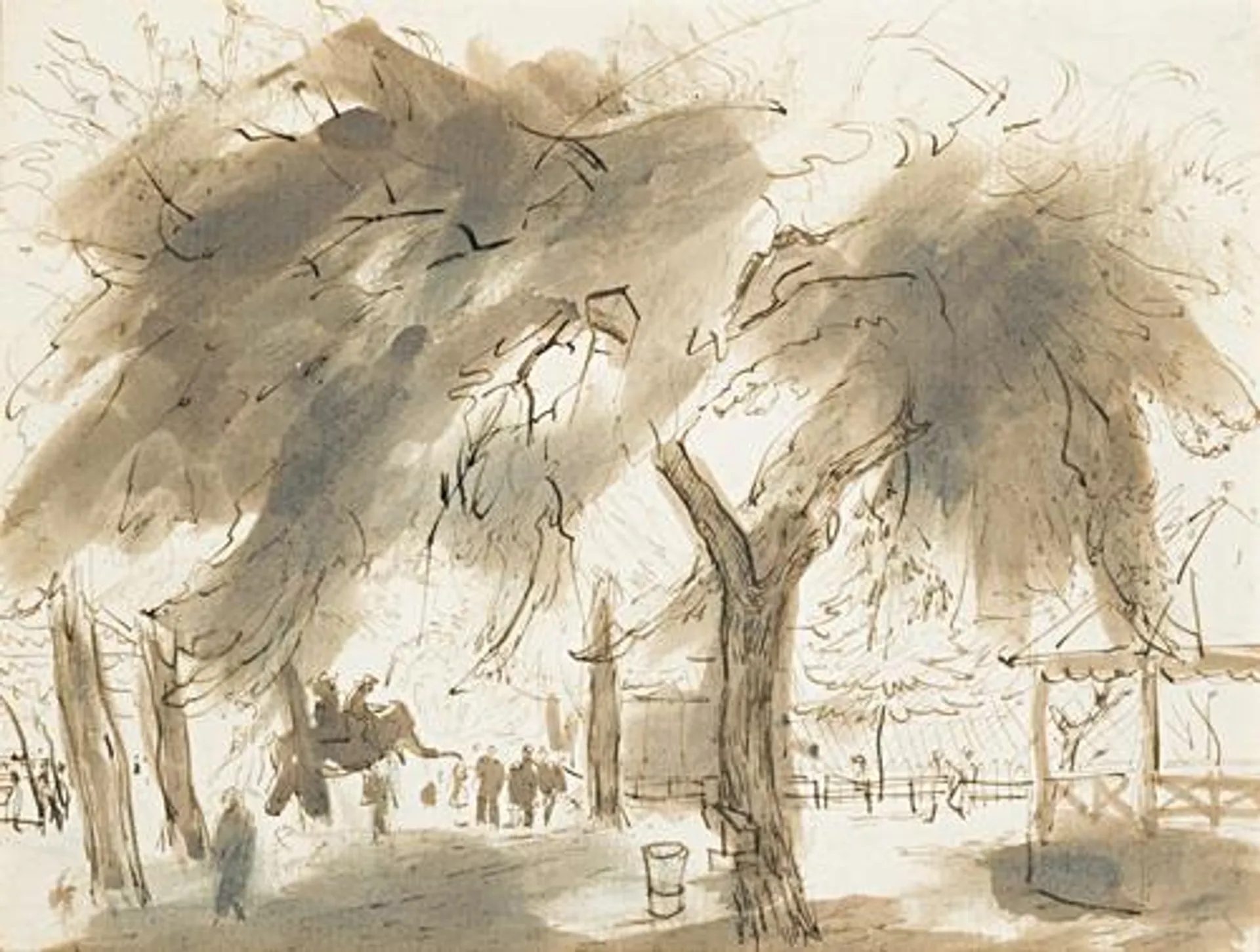 STUDY FOR ‘LONDON ZOO’