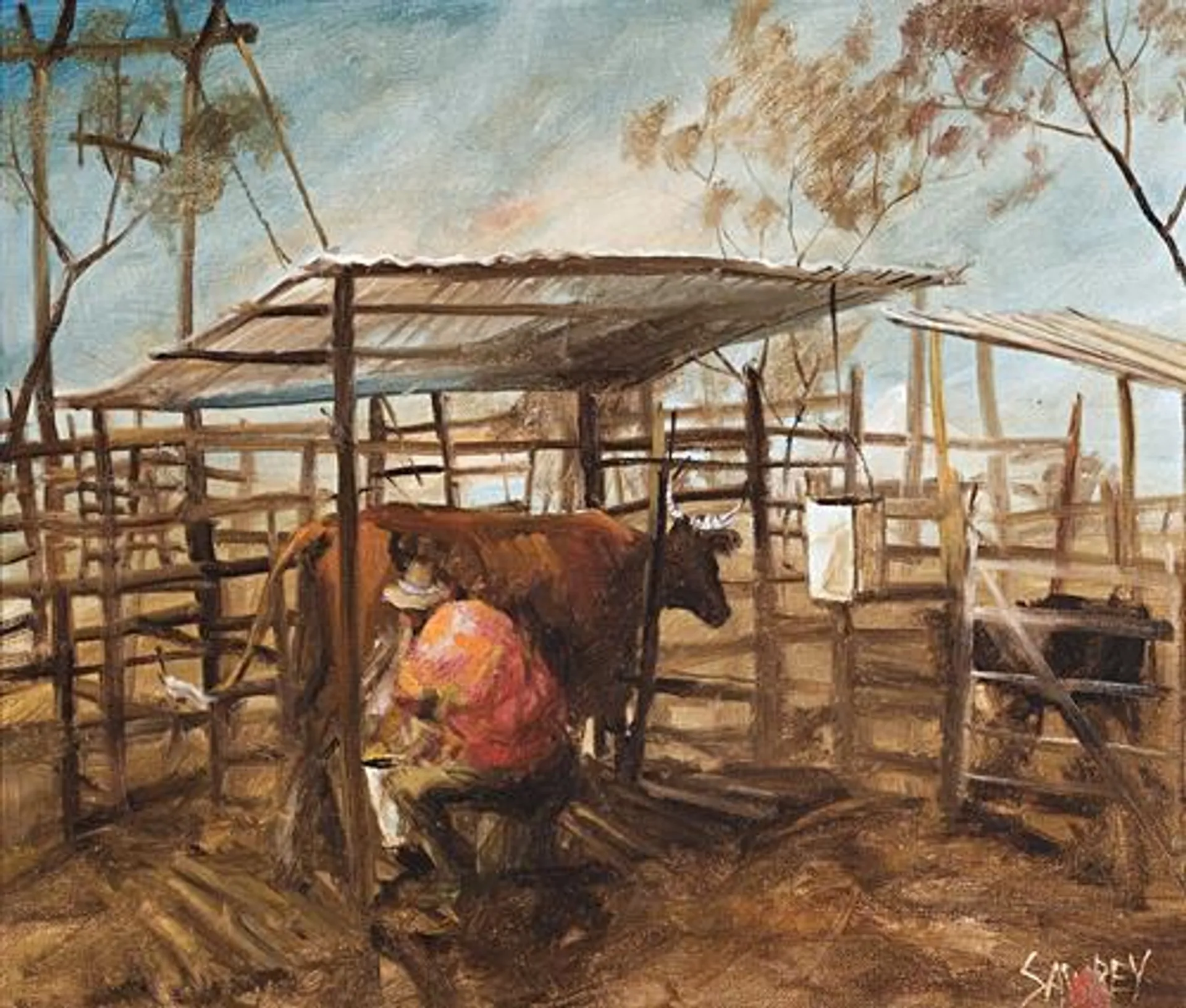 MILKING THE STATION COW