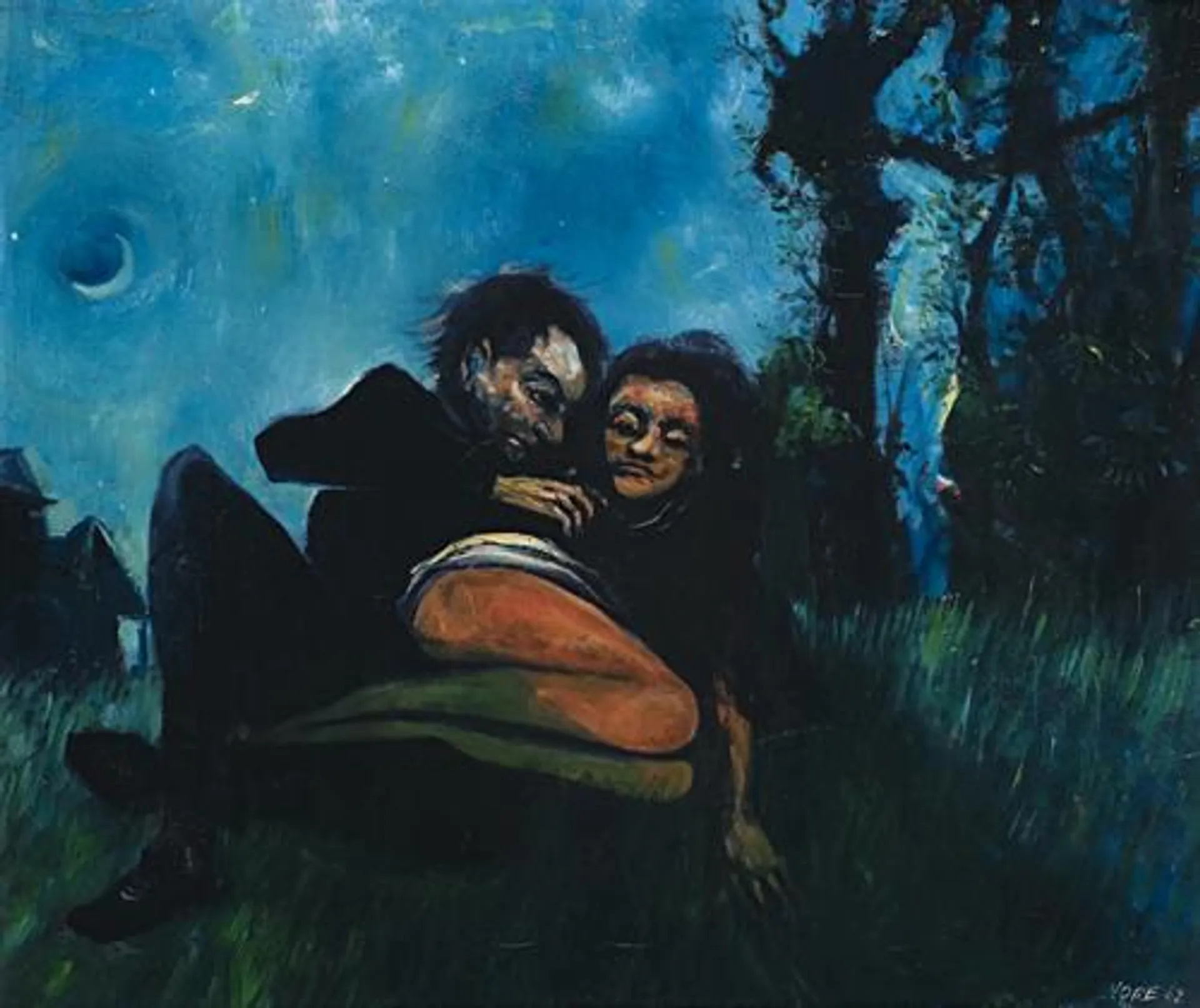 LOVERS IN MOONLIGHT