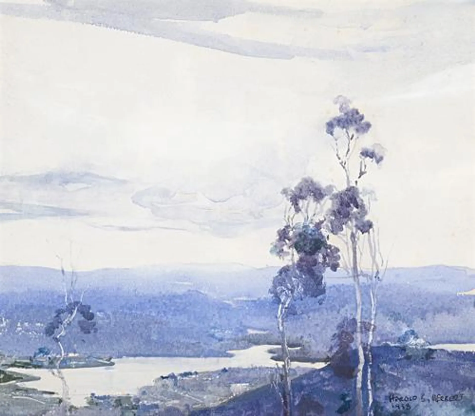 WINTER LANDSCAPE, KIEWA VALLEY