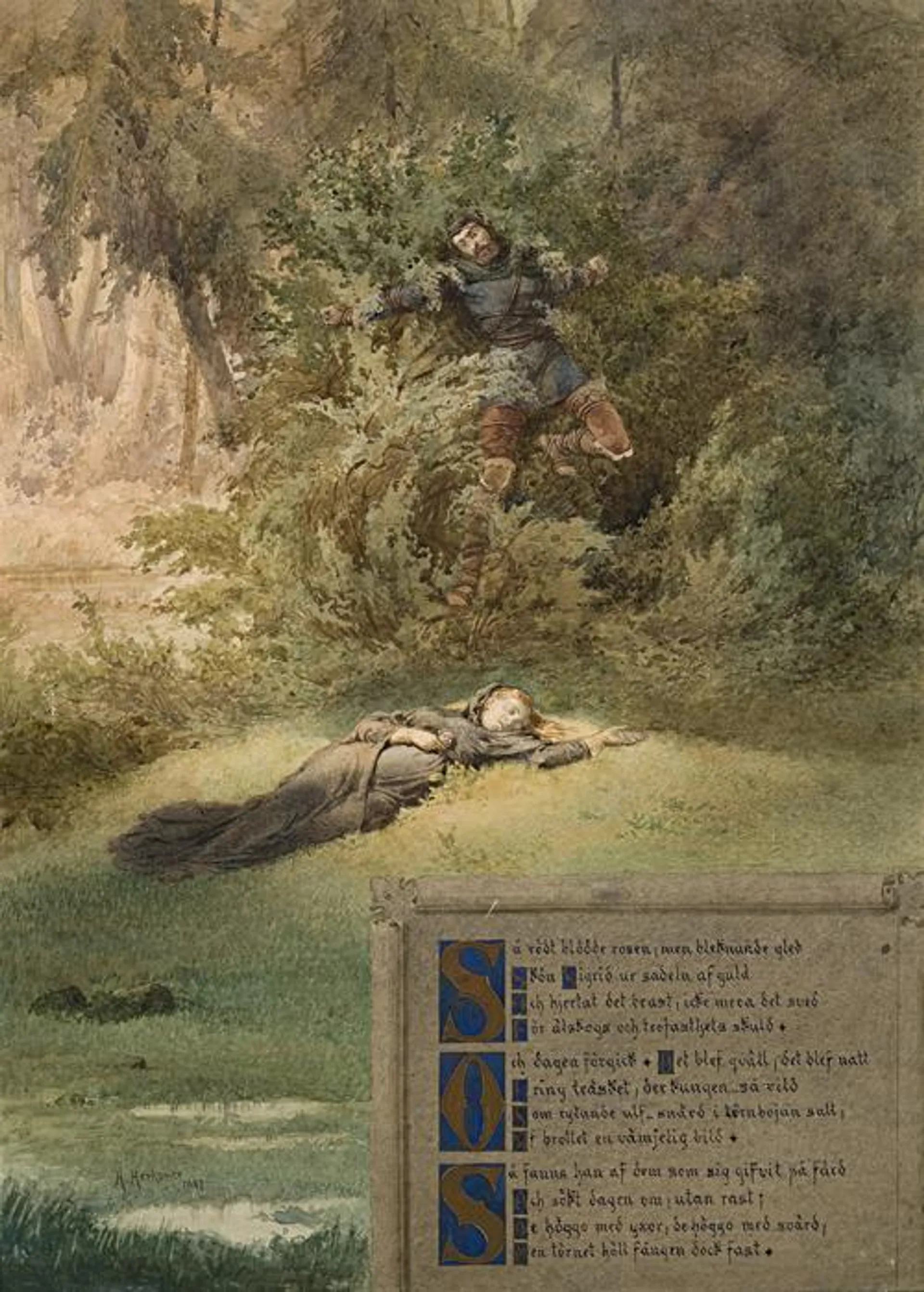 THE SLEEPING MAIDEN