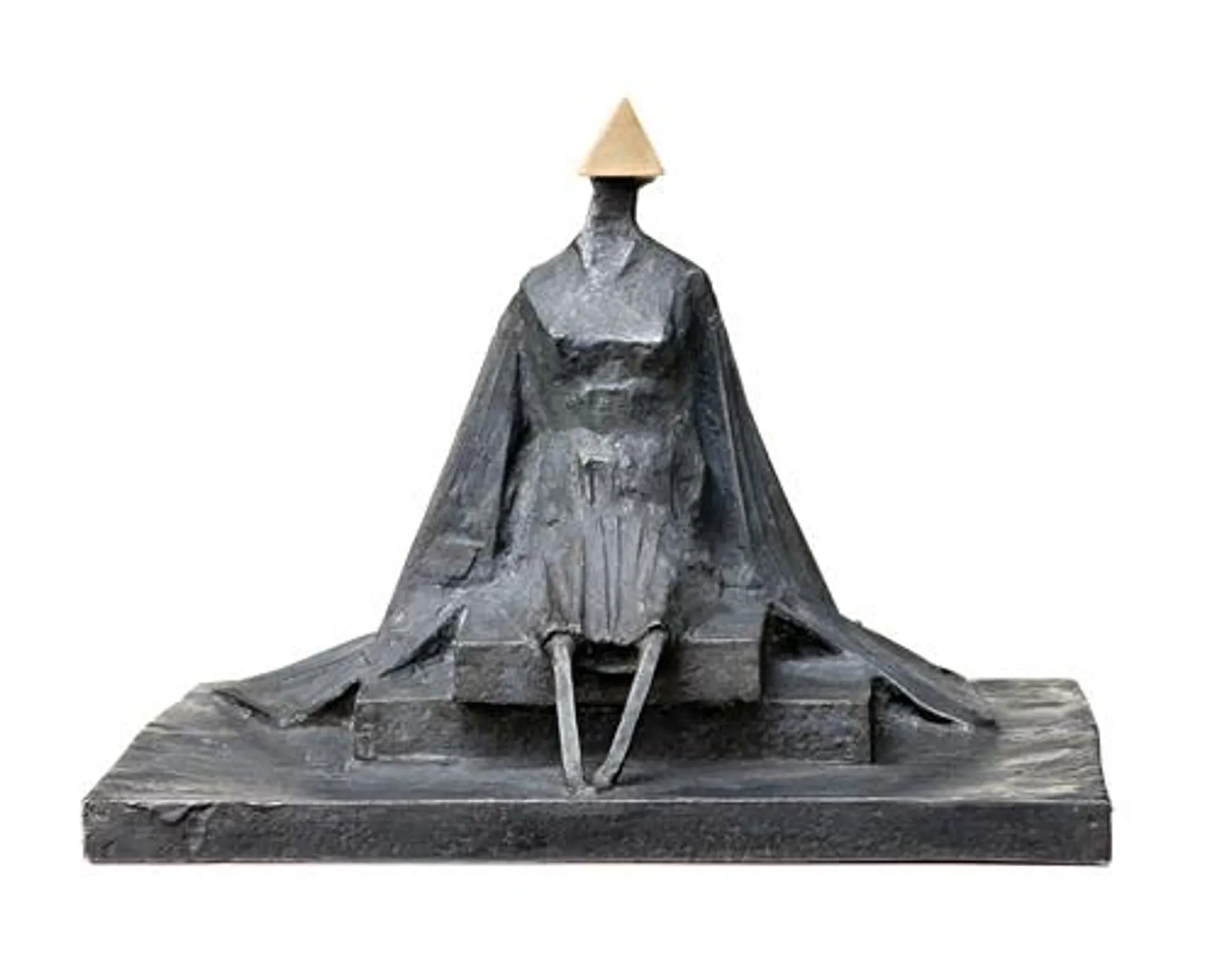 SITTING WOMAN IN ROBES III