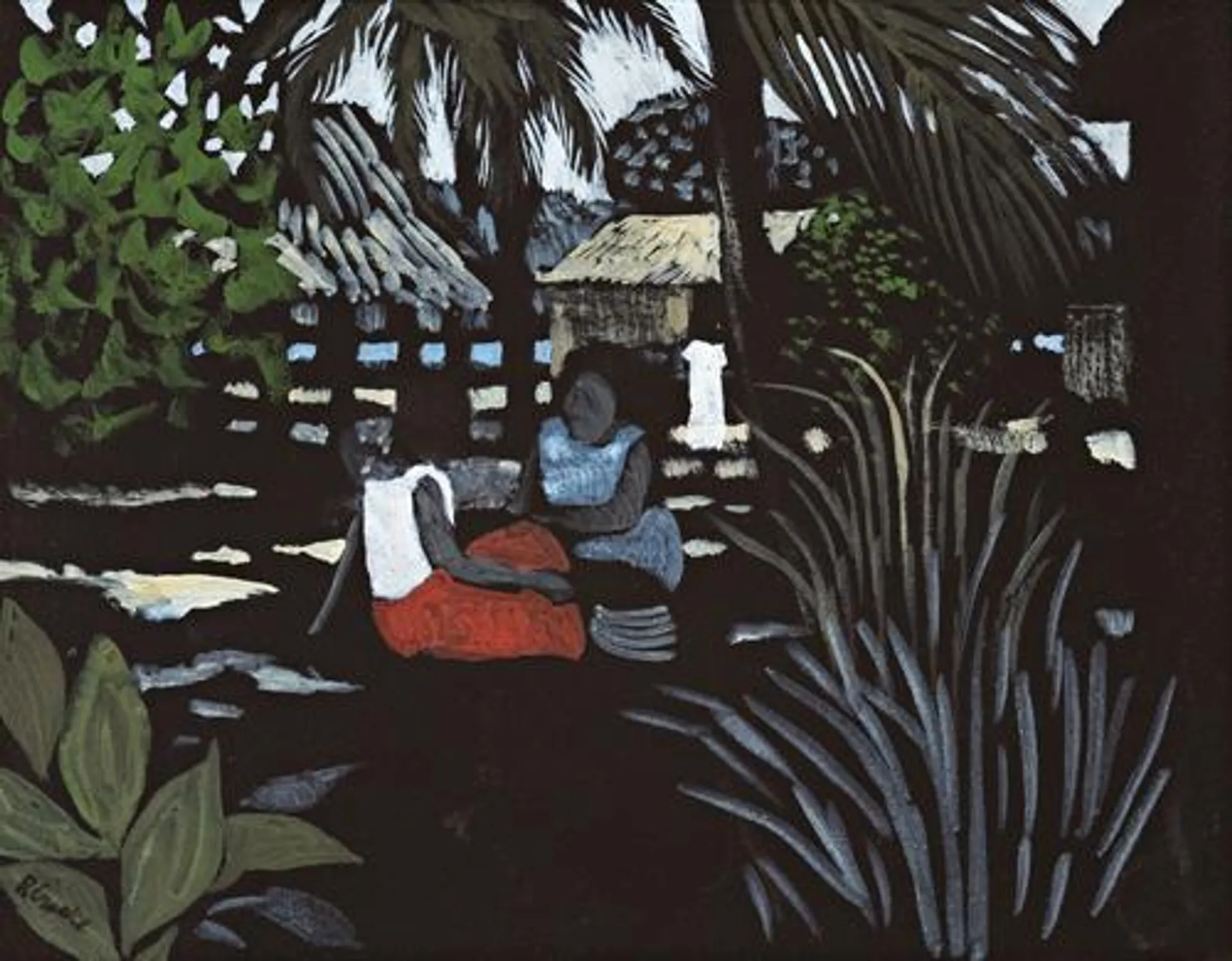 ISLAND WOMEN IN SHADE