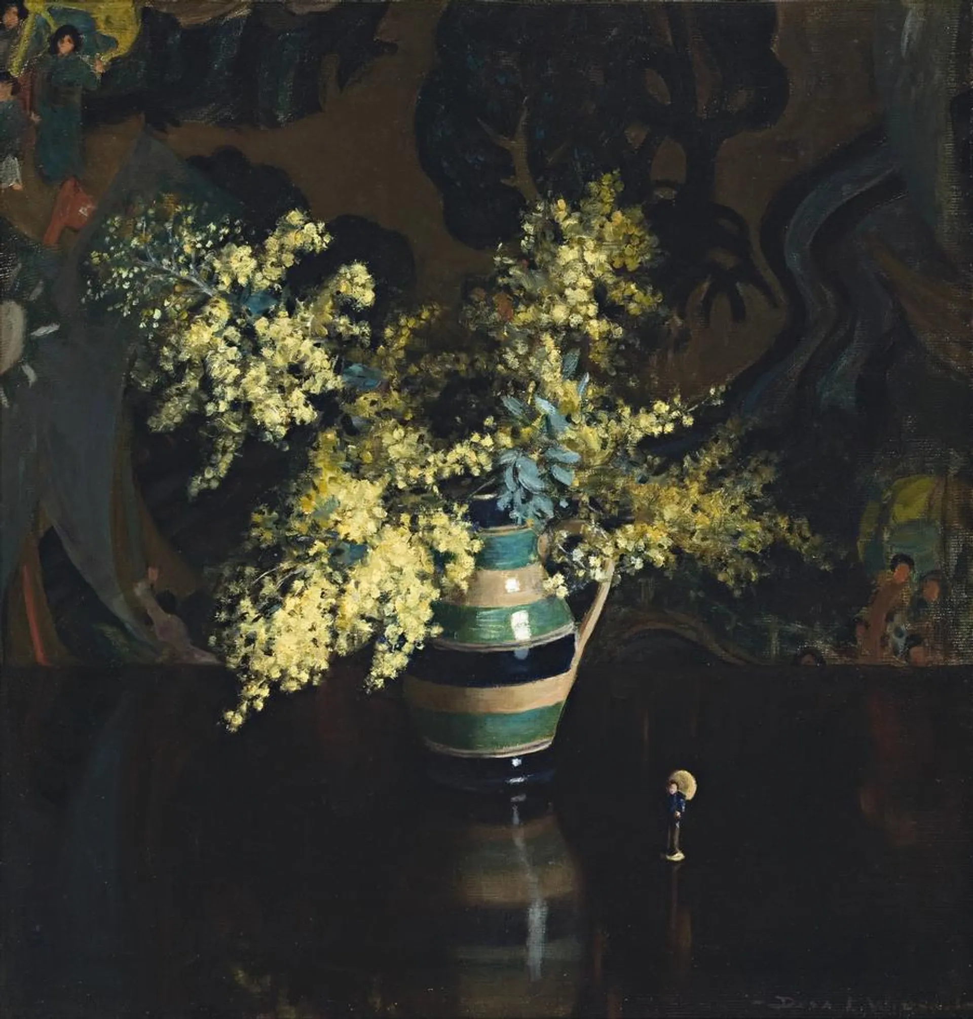 FLOWERS IN A POT