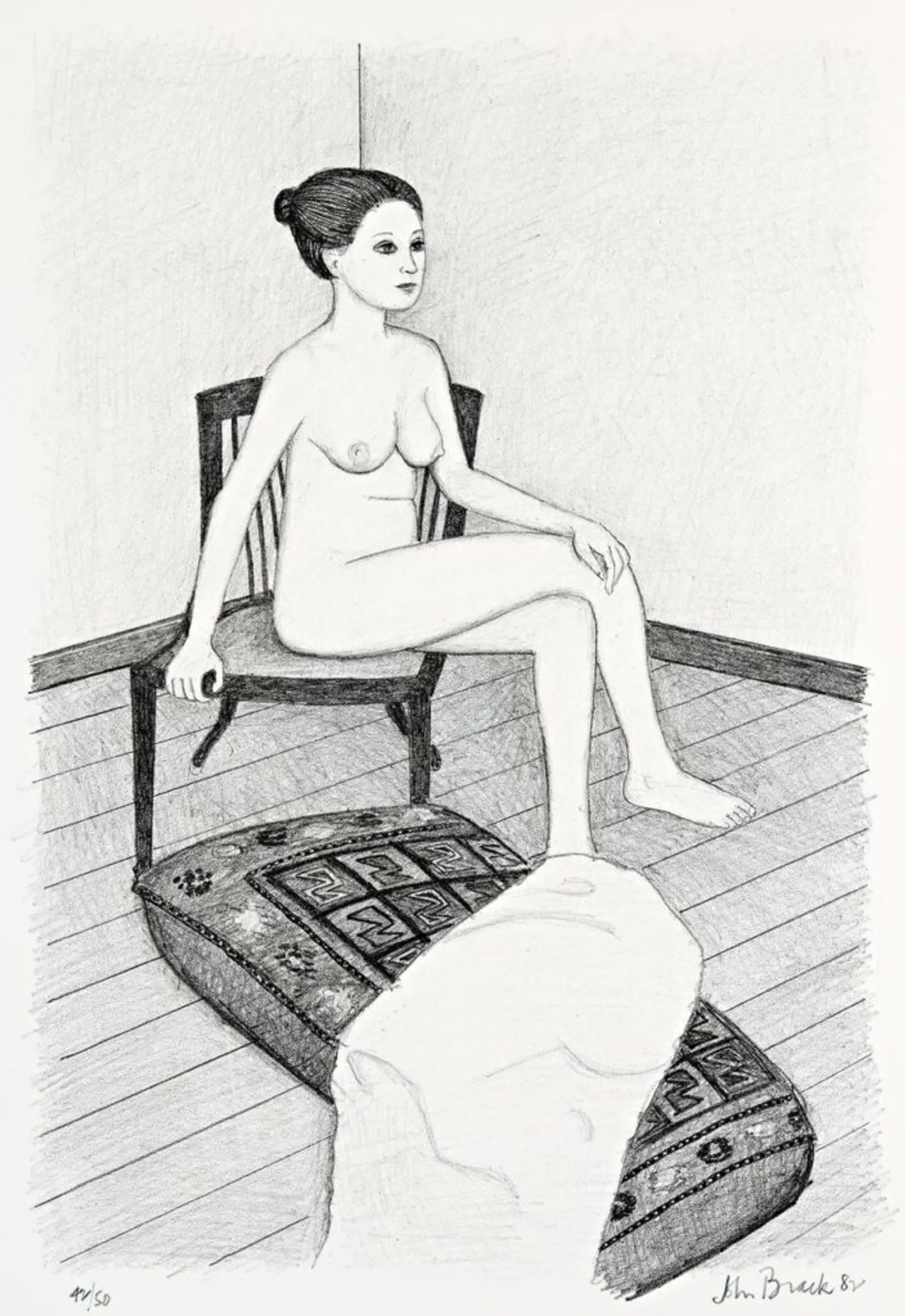 SEATED NUDE