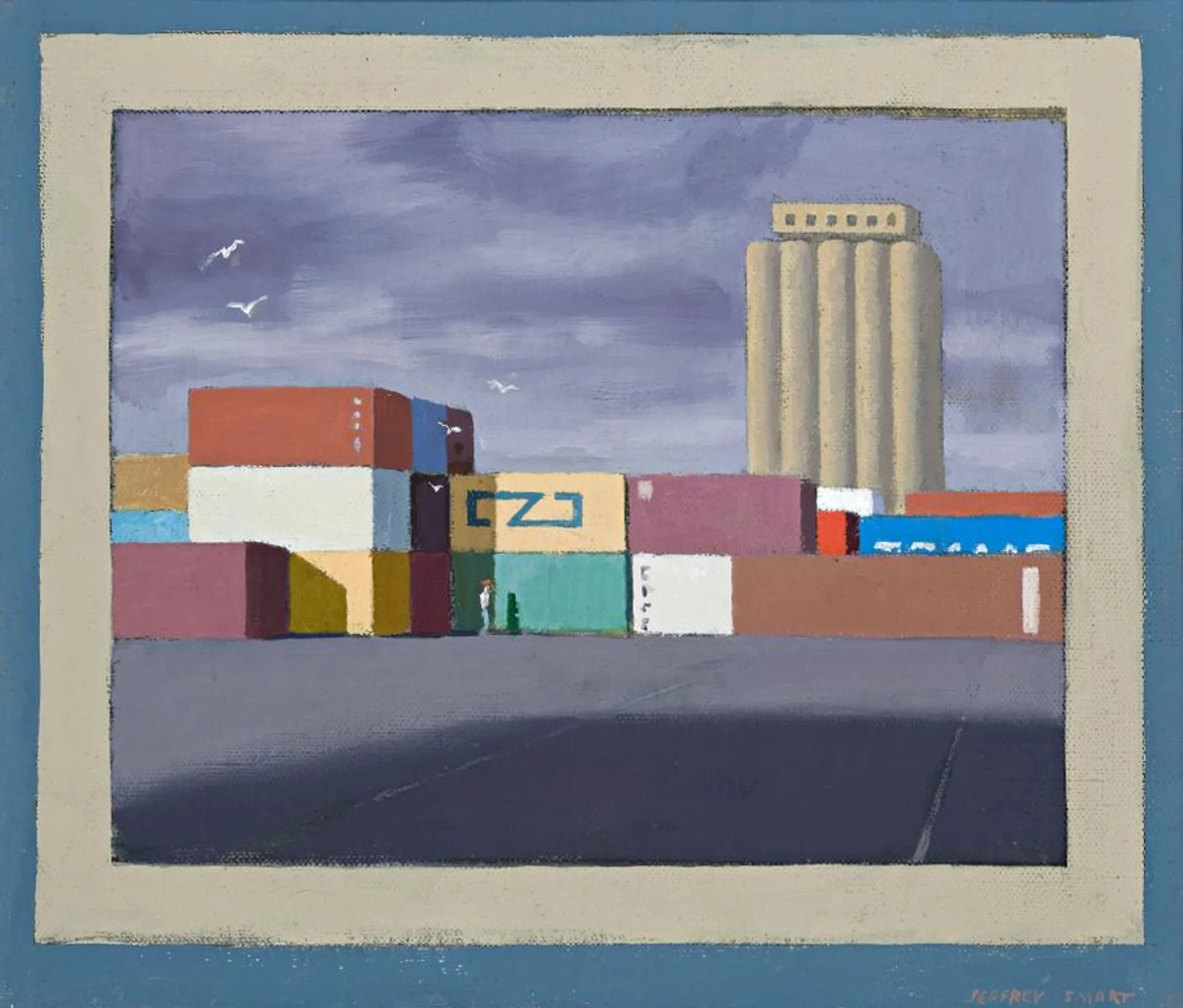 FIRST STUDY FOR CONTAINERS WITH STORM CLOUDS
