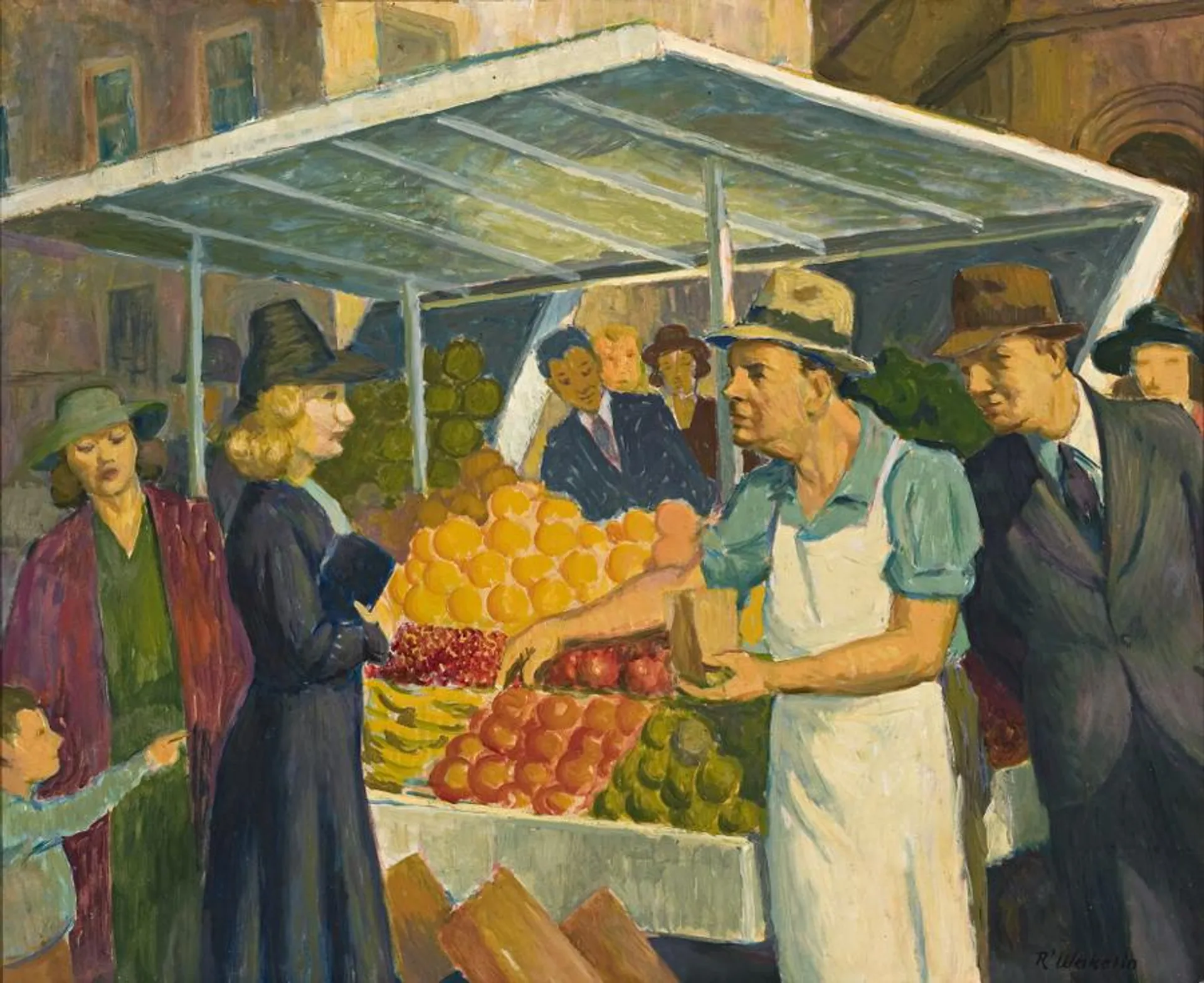 THE FRUIT SELLER (MARTIN PLACE)