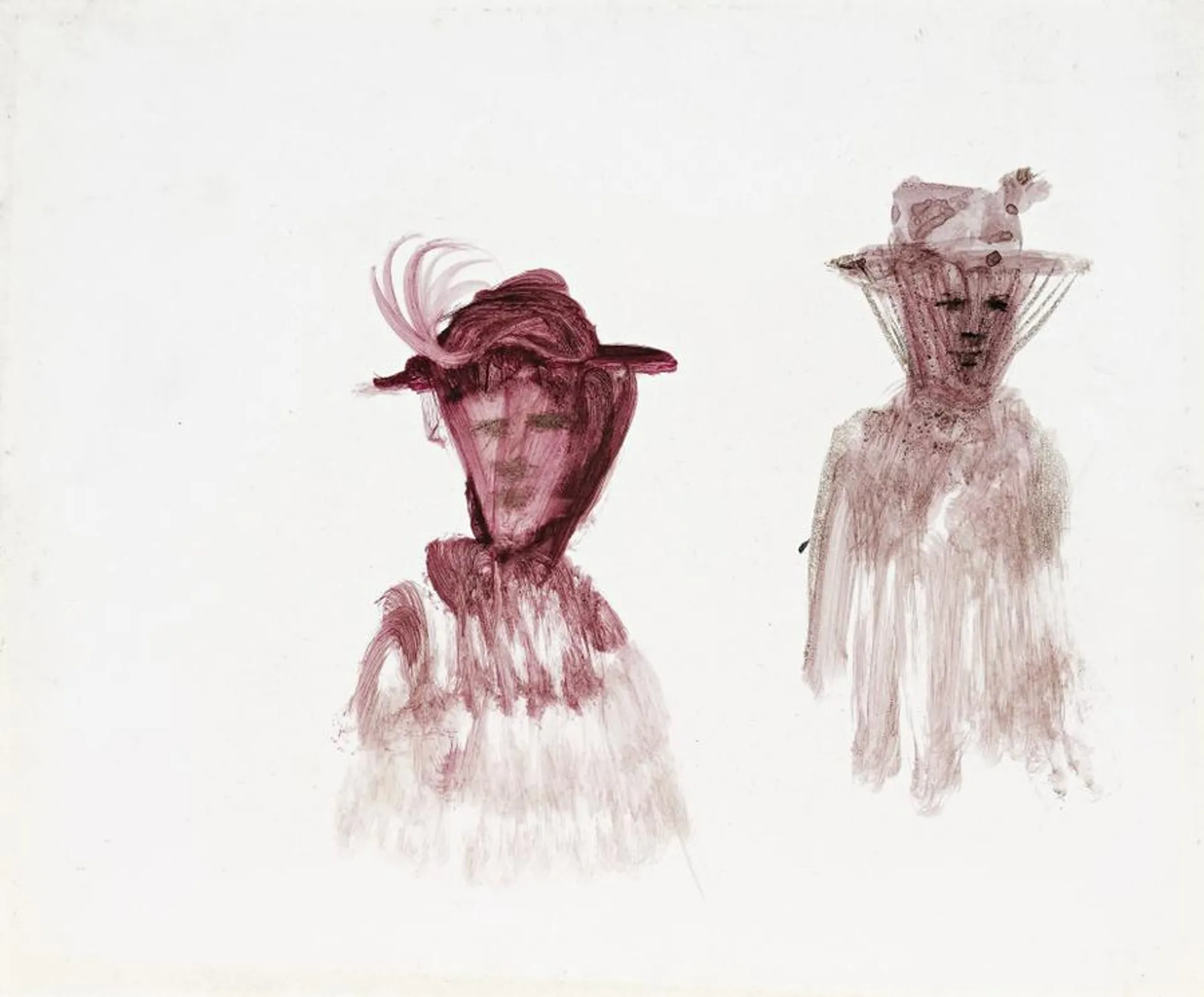 LADIES WITH HATS