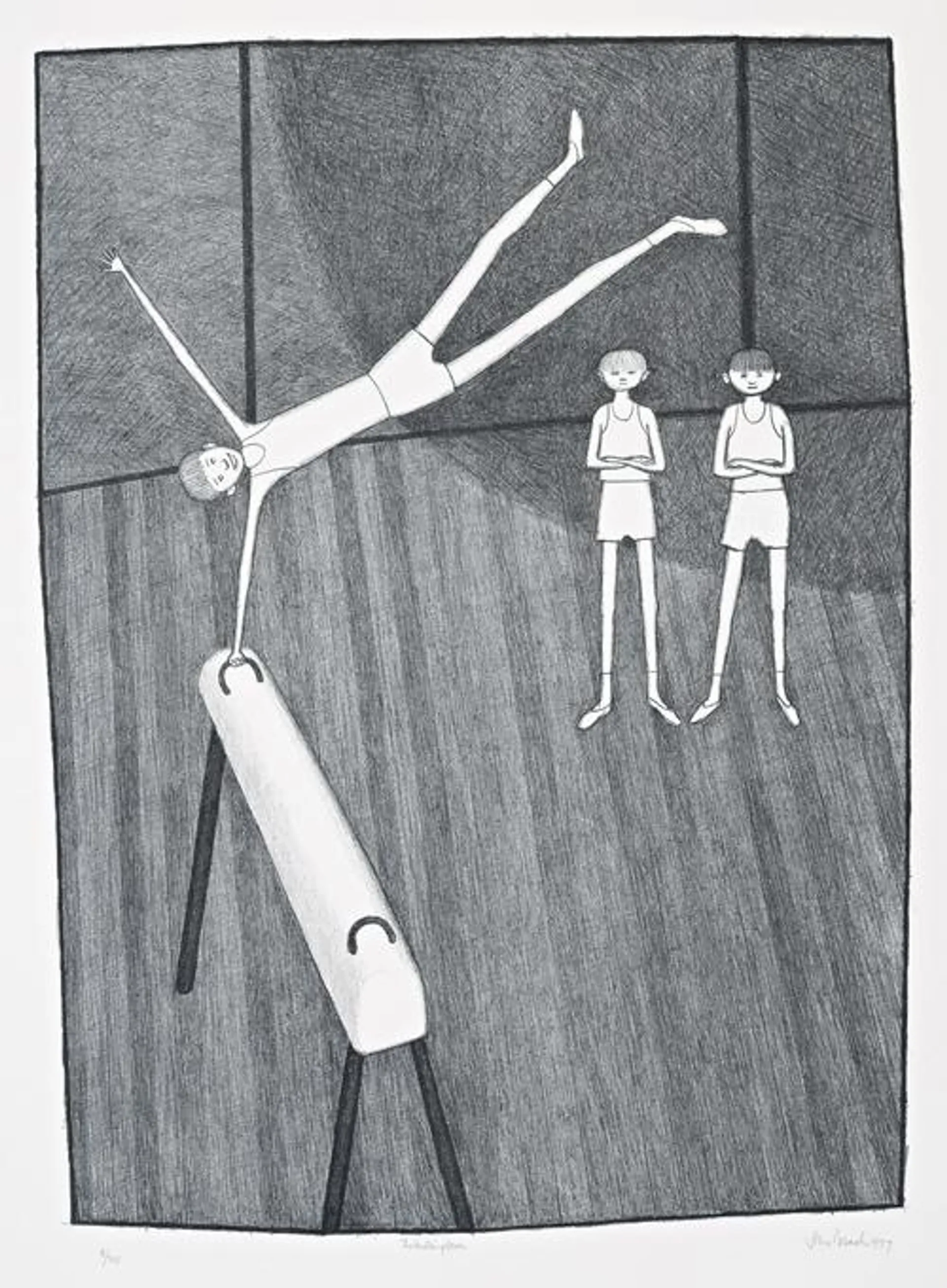 THE VAULTING HORSE