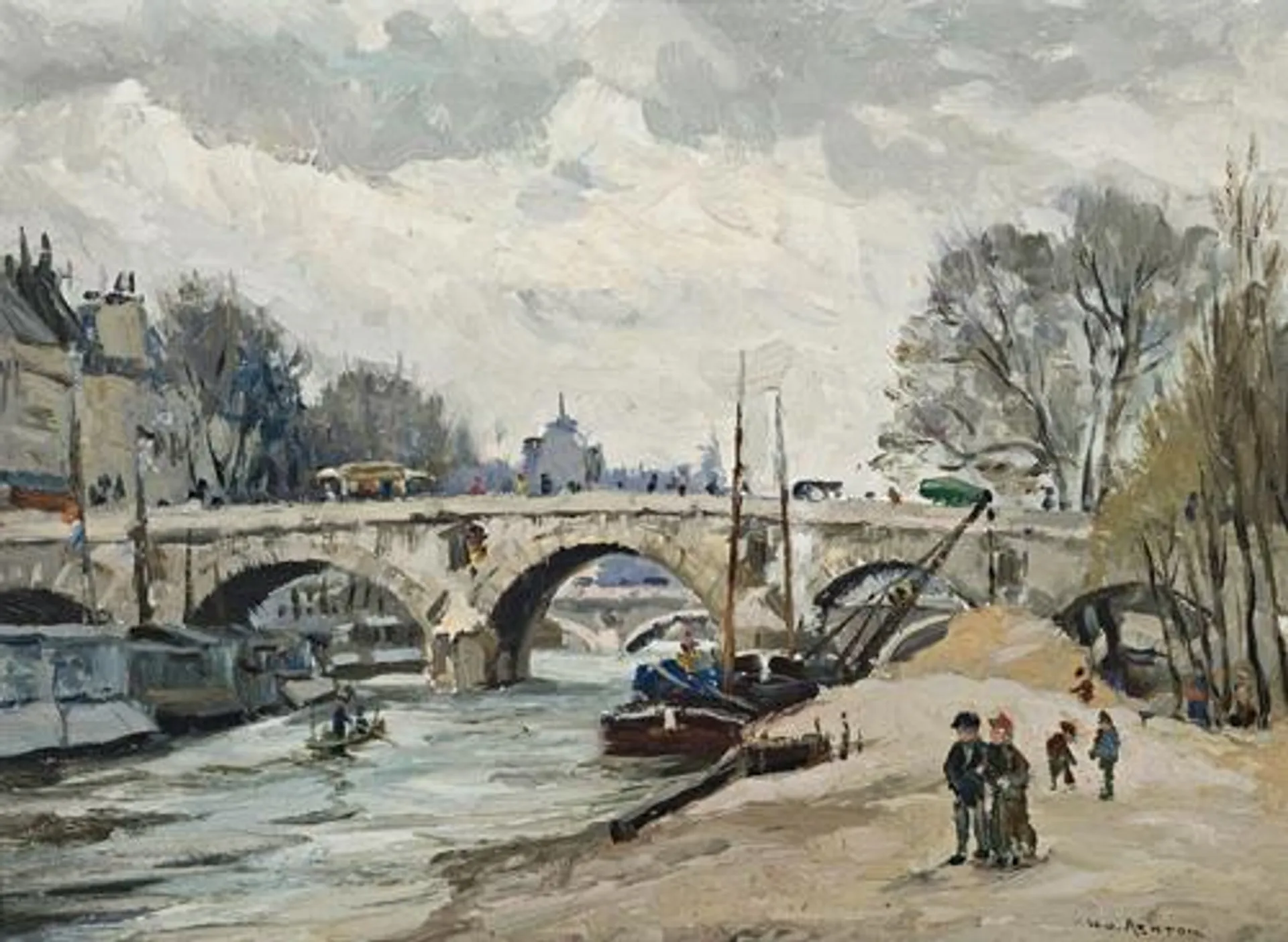 ON THE RIVER SEINE