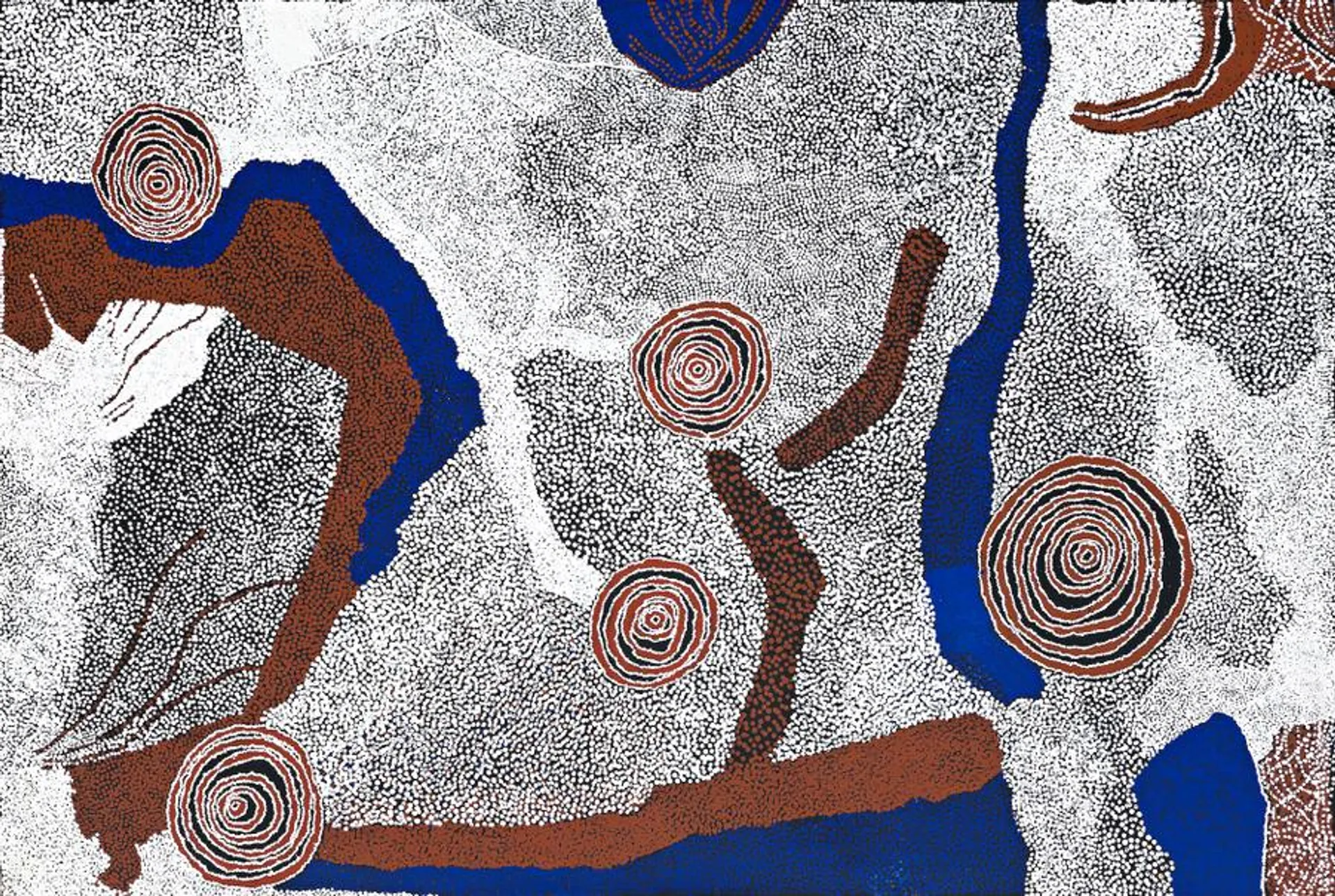 ROCK HOLES AND COUNTRYNEAR THE OLGAS