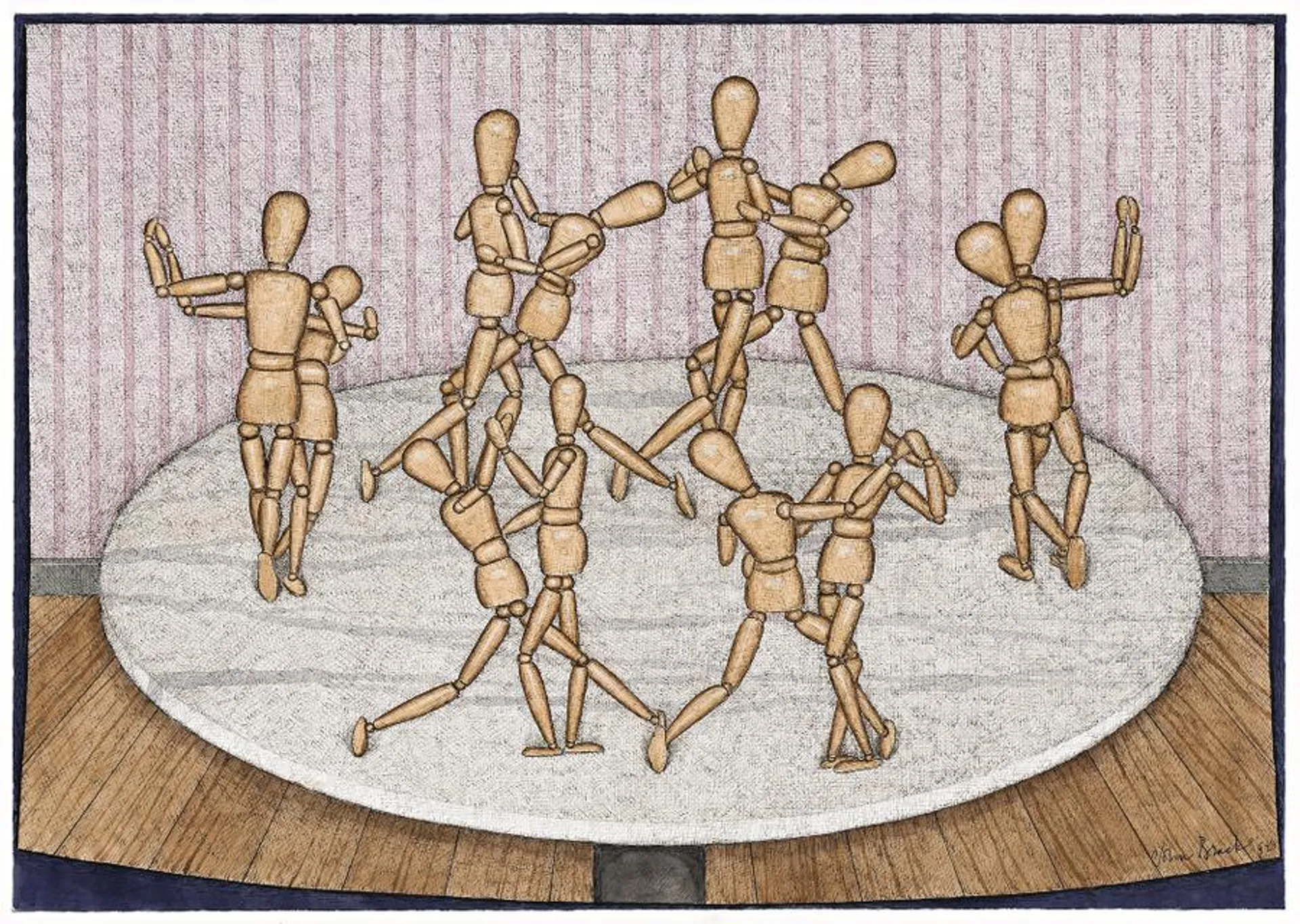 SIX COUPLES DANCING