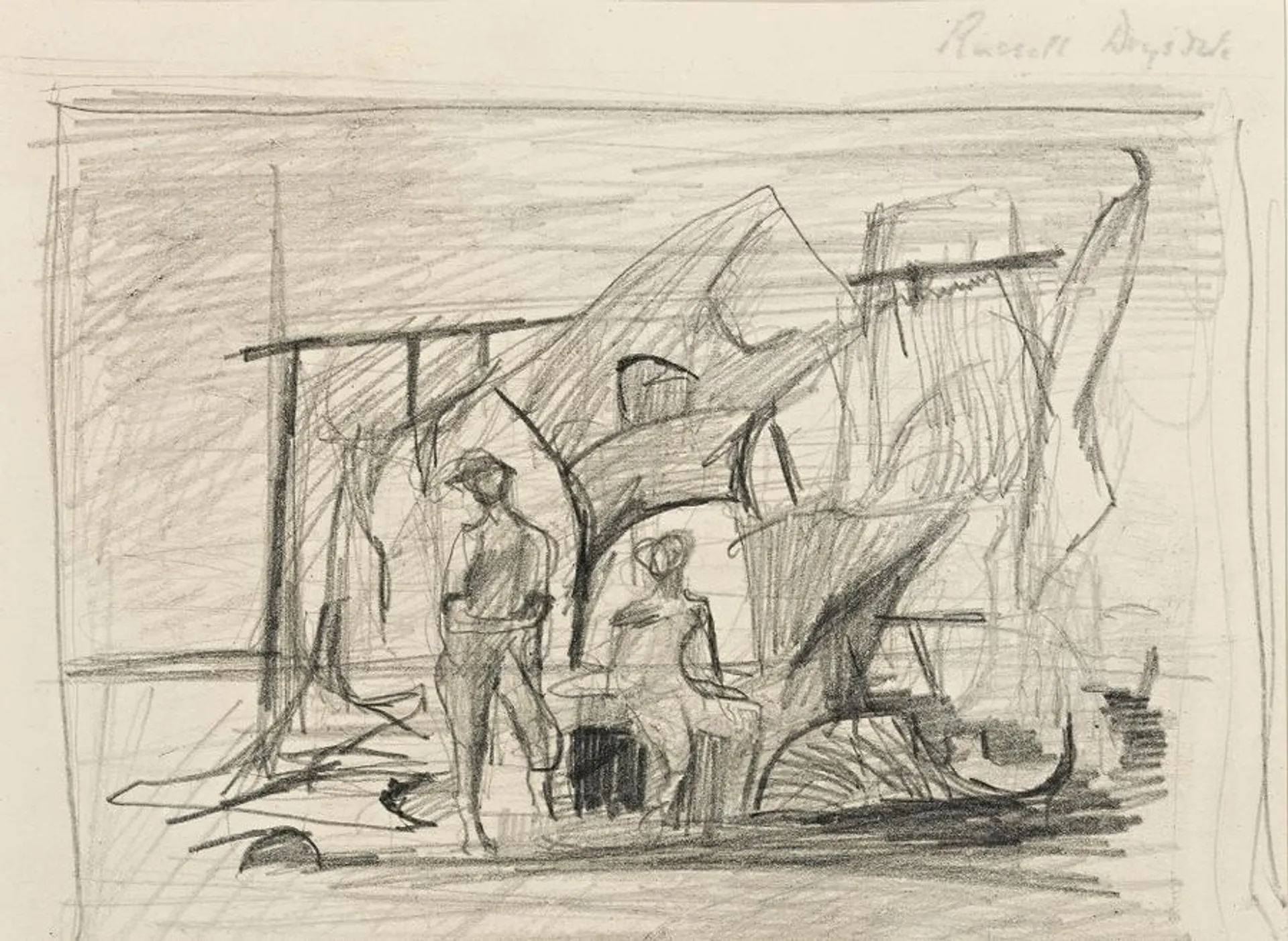 STUDY FOR DESERTED OUTSTATION