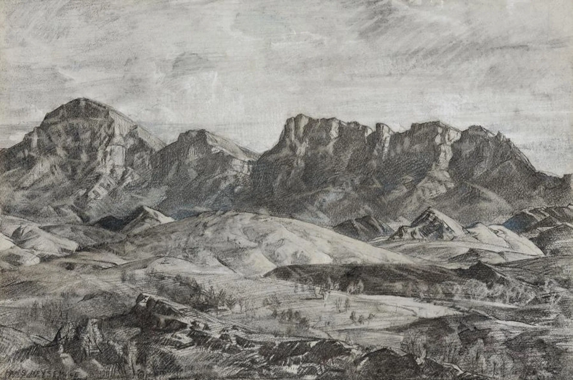 RAMPARTS OF WILPENA RANGE
