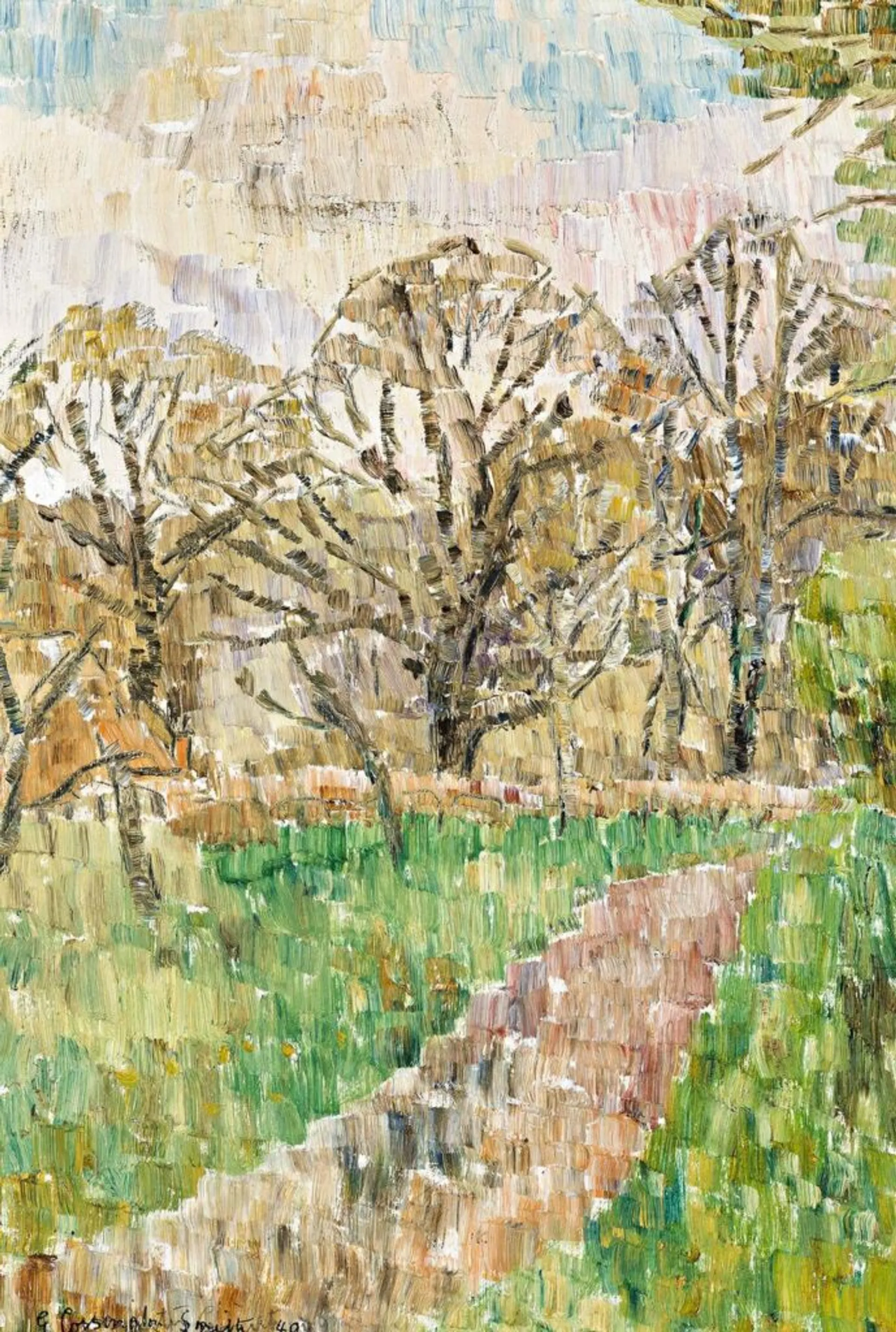 WINTER TREES, SUSSEX