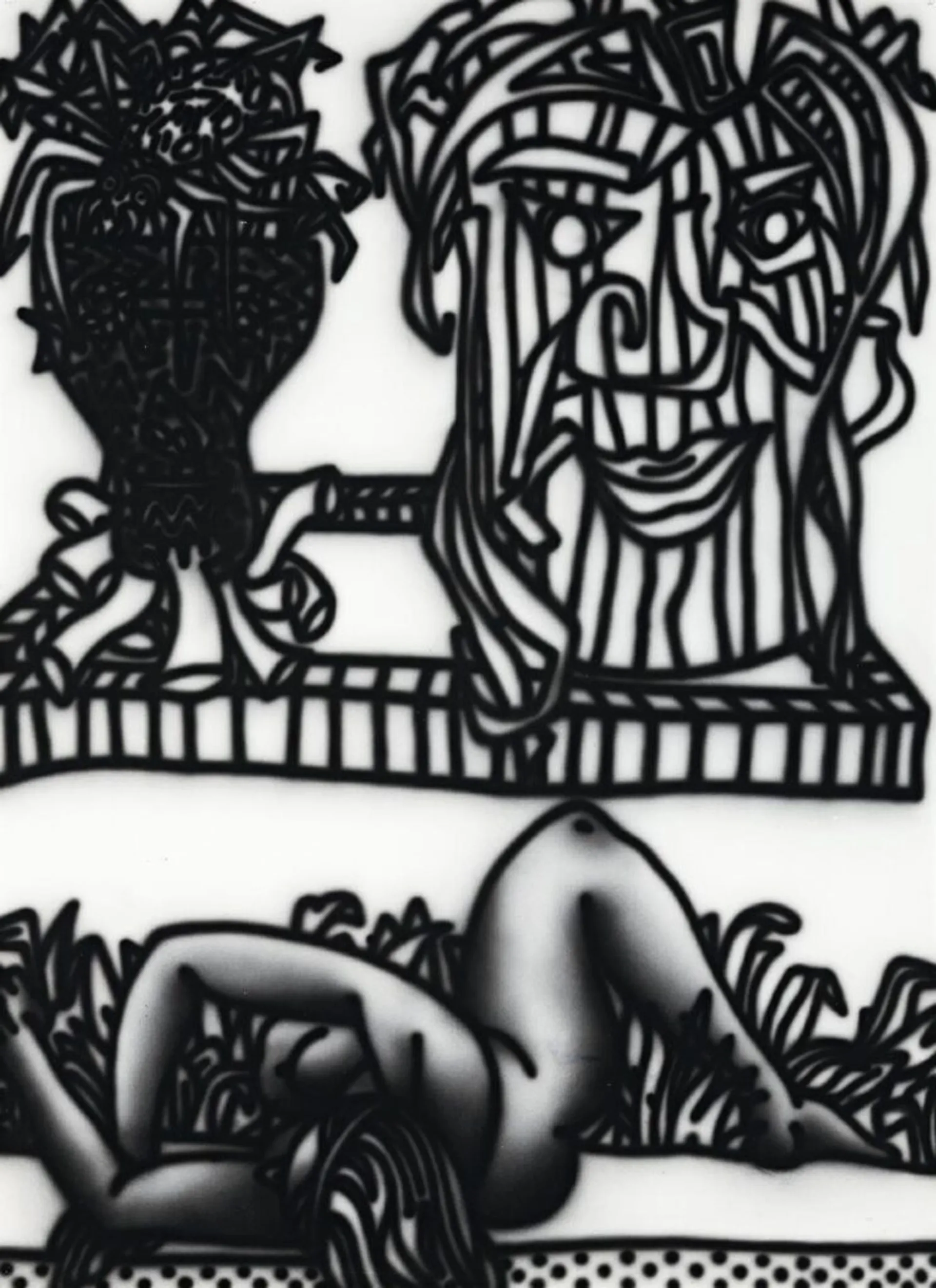 NUDE DREAMING OF SPIDERS