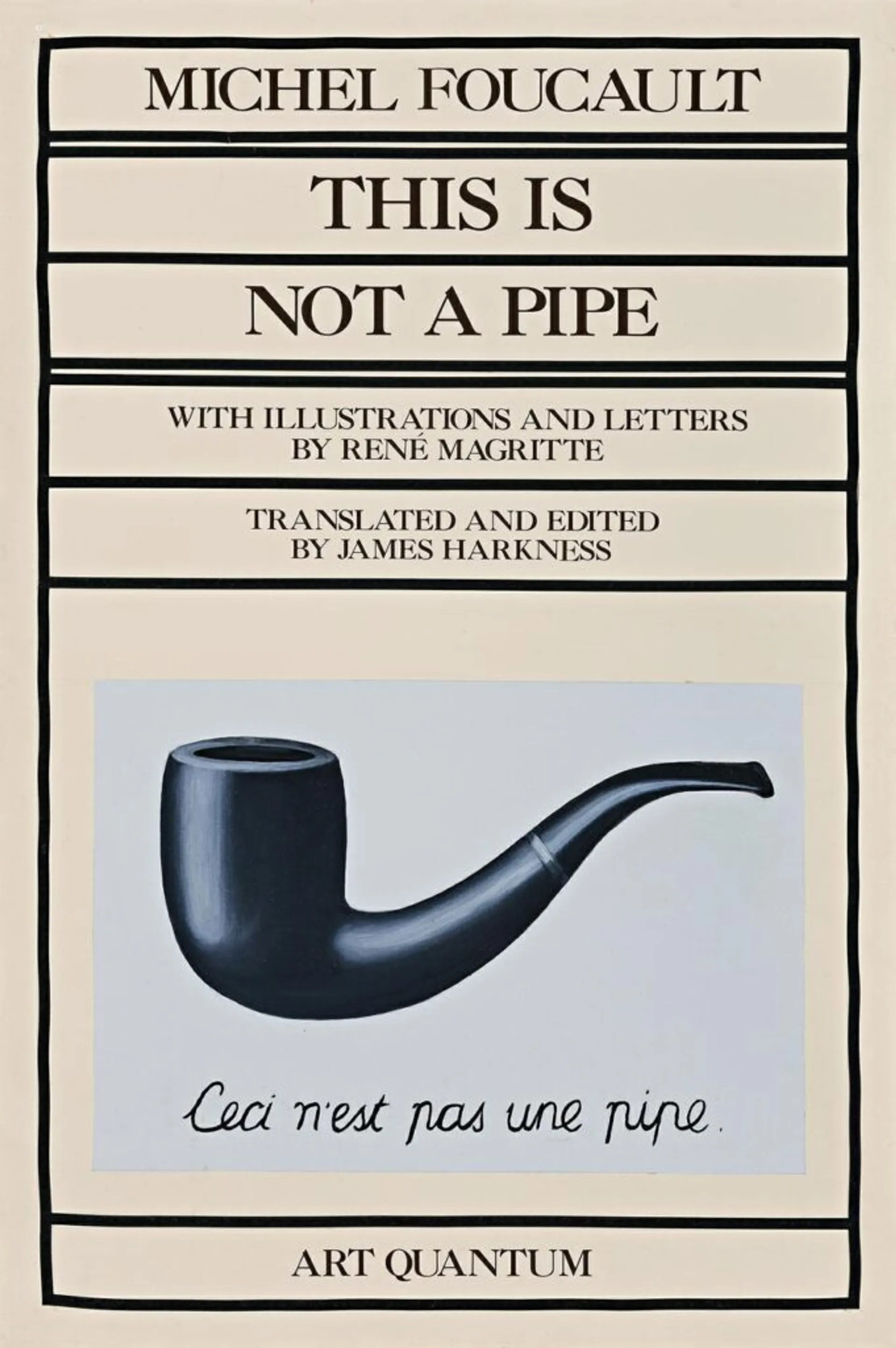 SELF TITLED (FOUCAULT/ MAGRITTE)