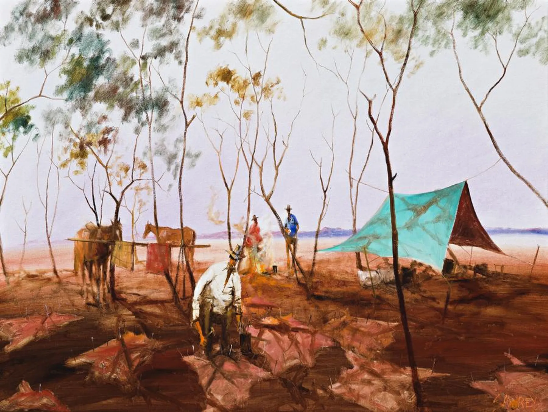 THE ROO SHOOTERS’ CAMP, WEST QUEENSLAND