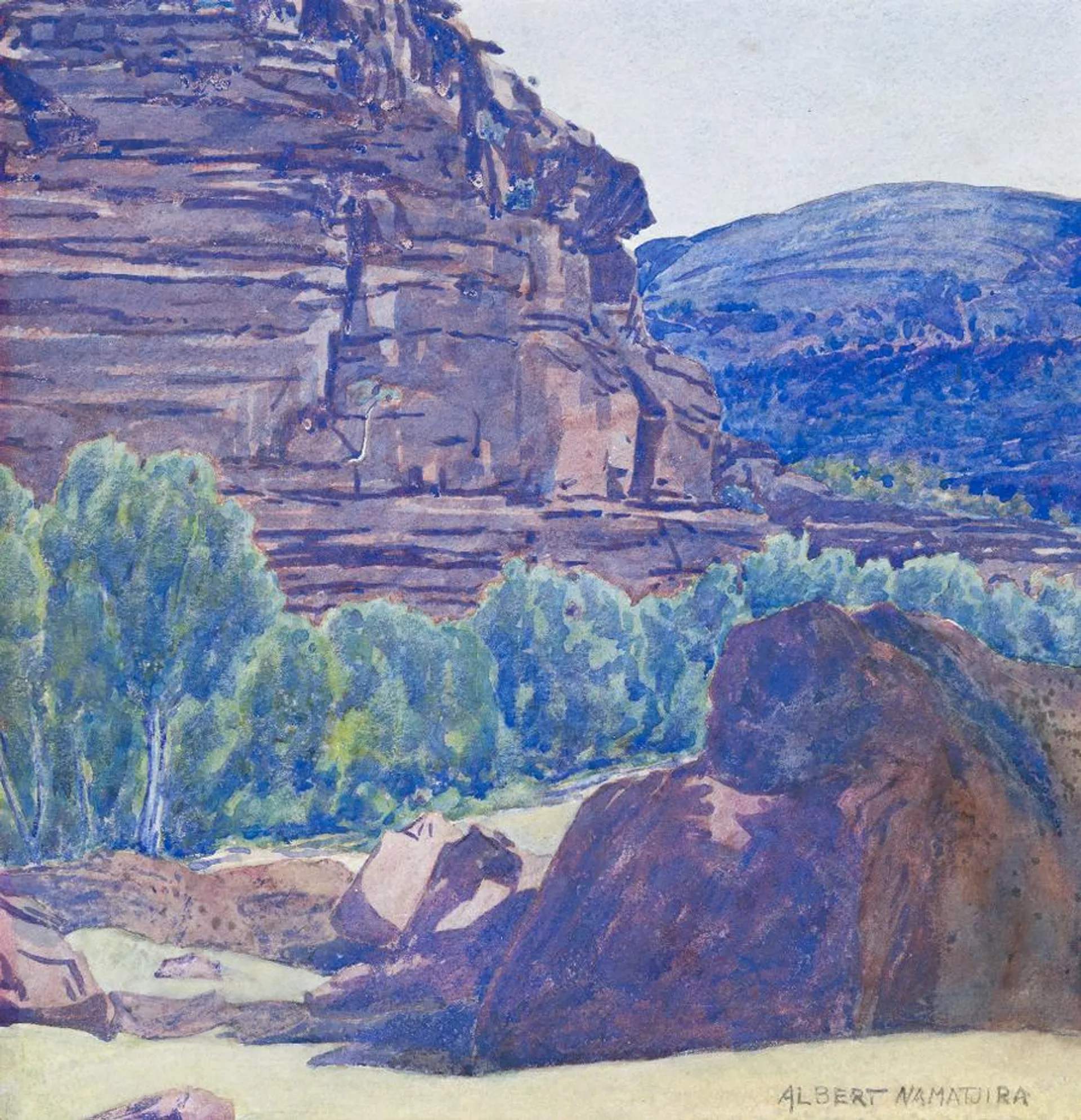 CENTRAL AUSTRALIAN LANDSCAPE