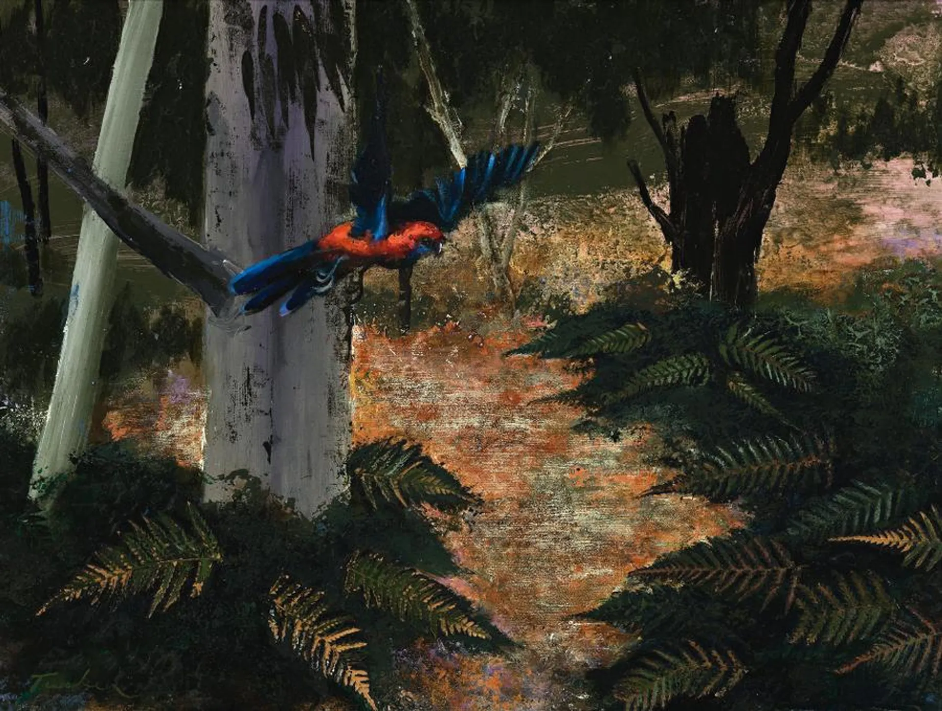 PARROT IN FLIGHT