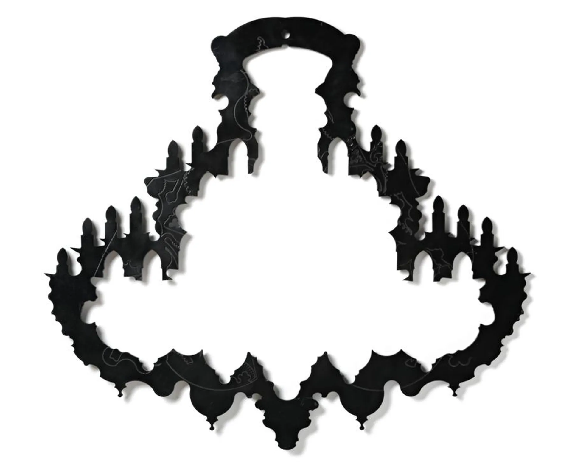 POSITIVE NEGATIVE CHANDELIER