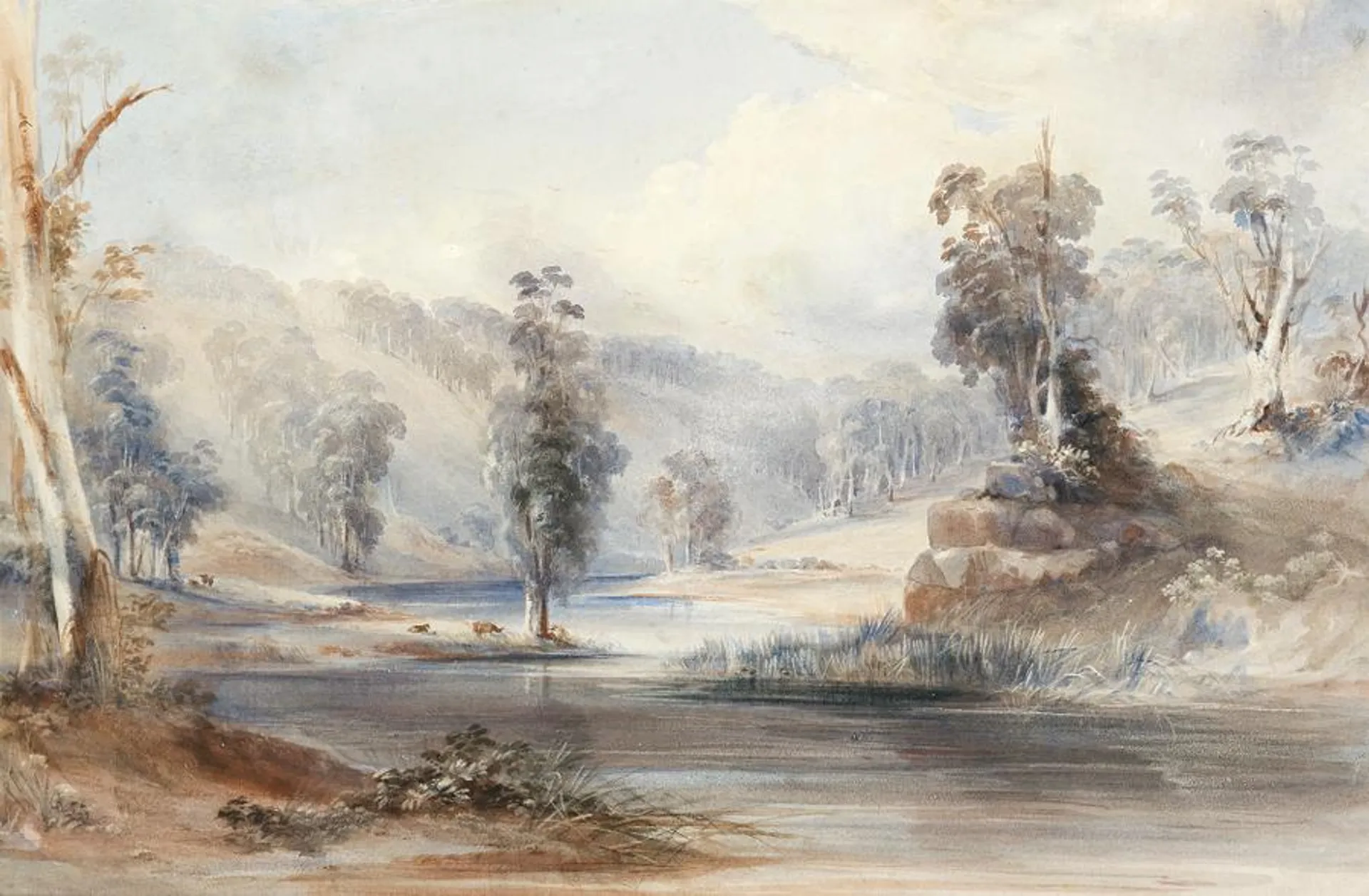THE COX RIVER, NEW SOUTH WALES