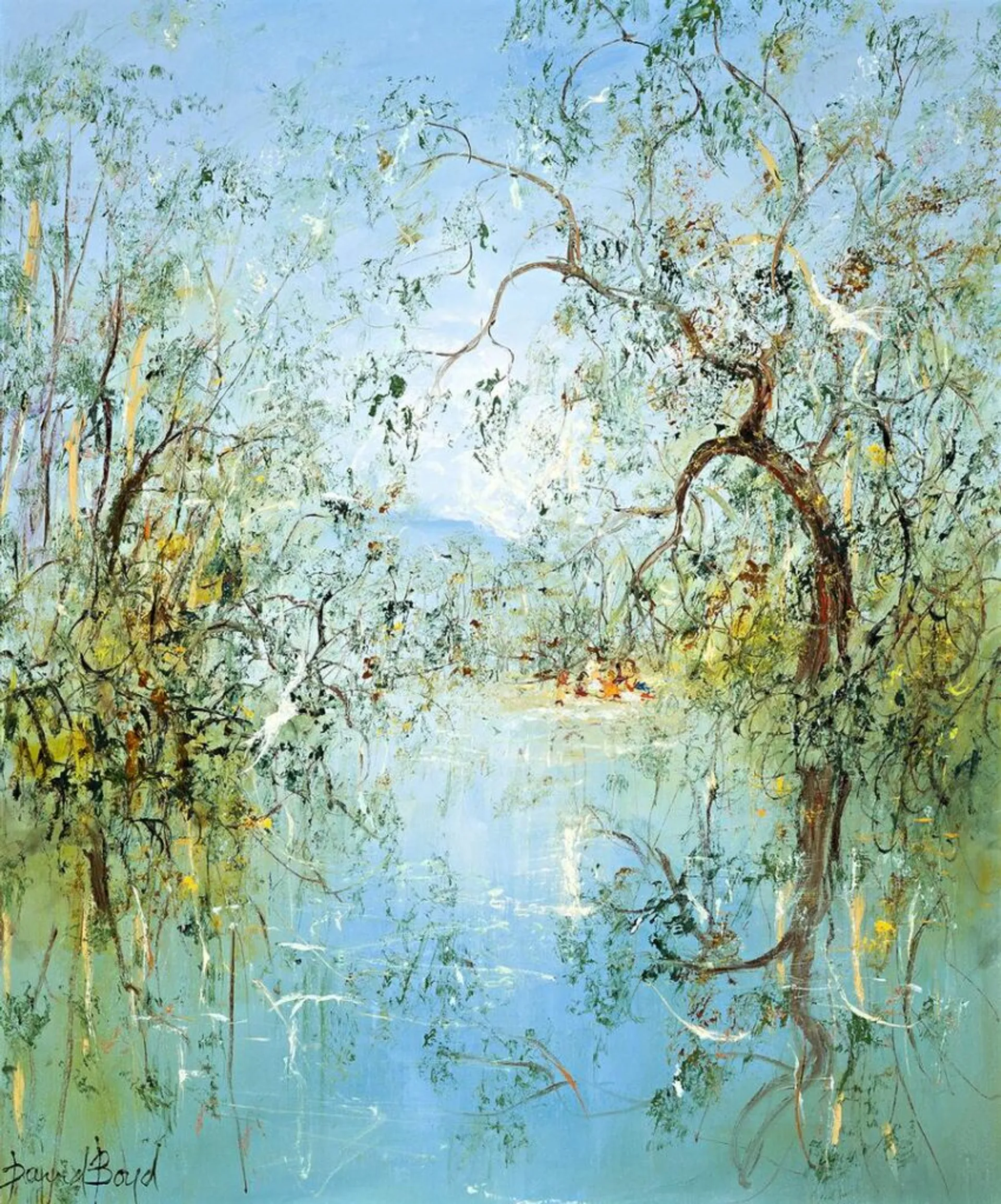 PICNIC UNDER THE WILLOWS