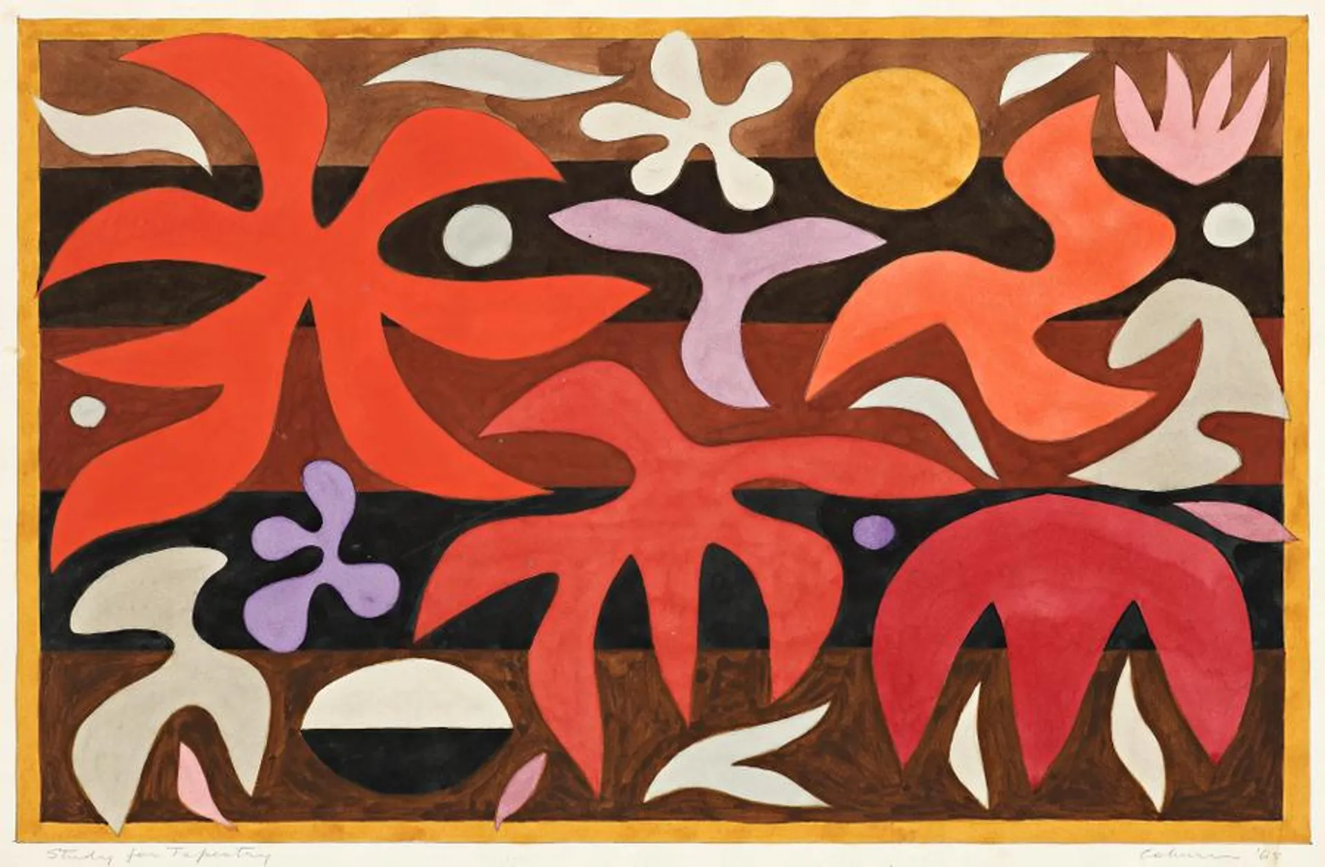 STUDY FOR TAPESTRY I