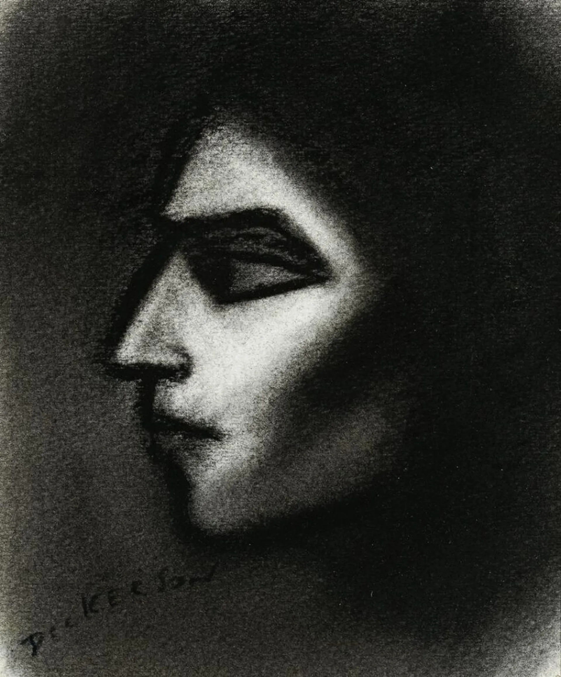 FIGURE IN PROFILE