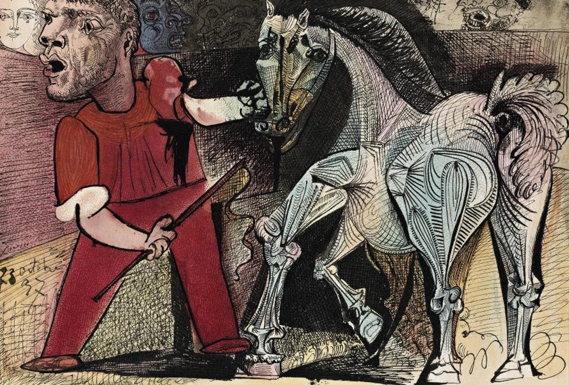 MAN AND HORSE