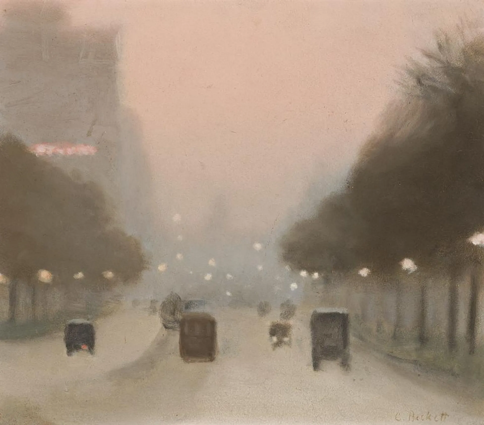 EVENING, ST KILDA ROAD