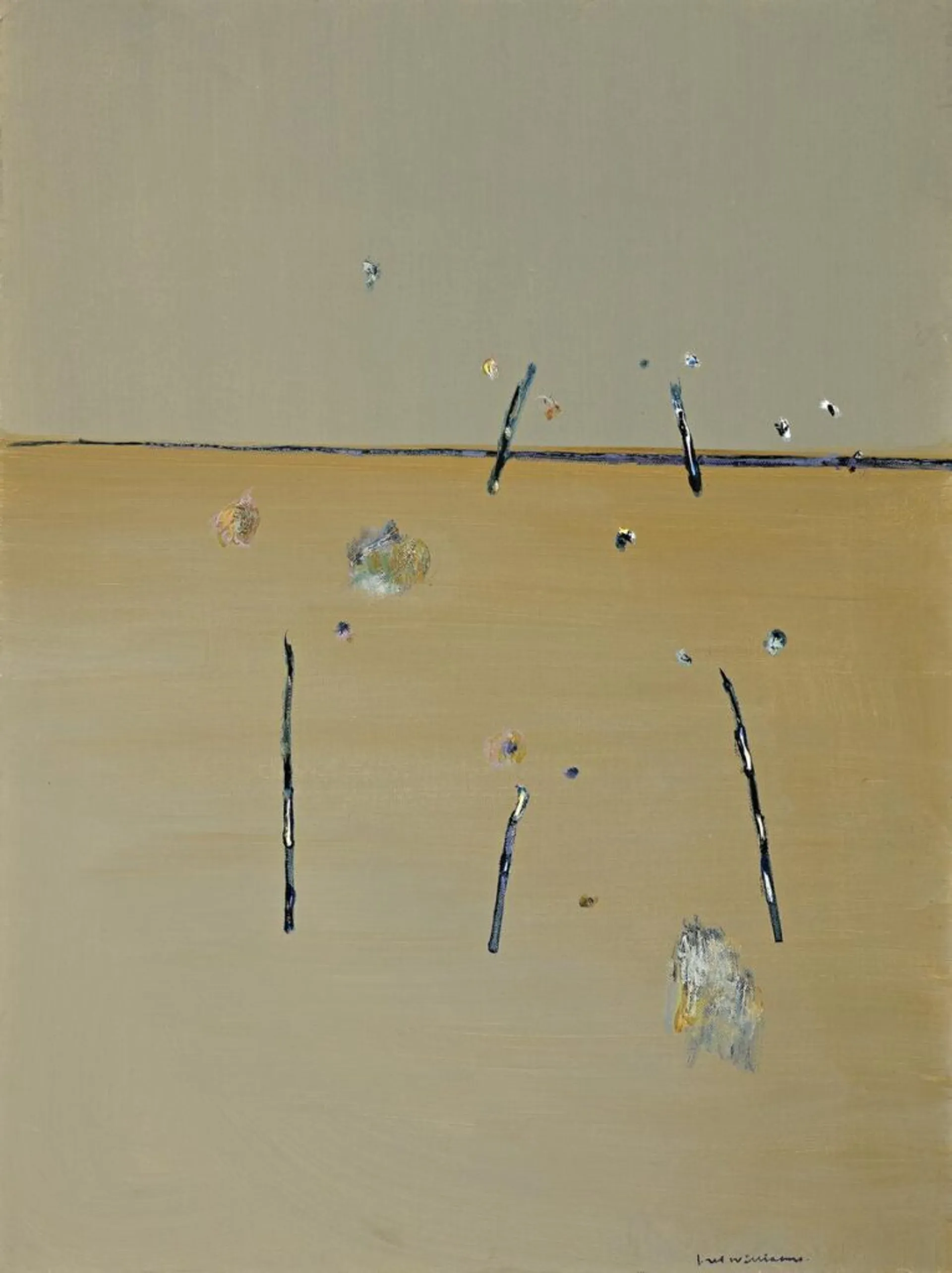 GUM TREES IN A LANDSCAPE IV