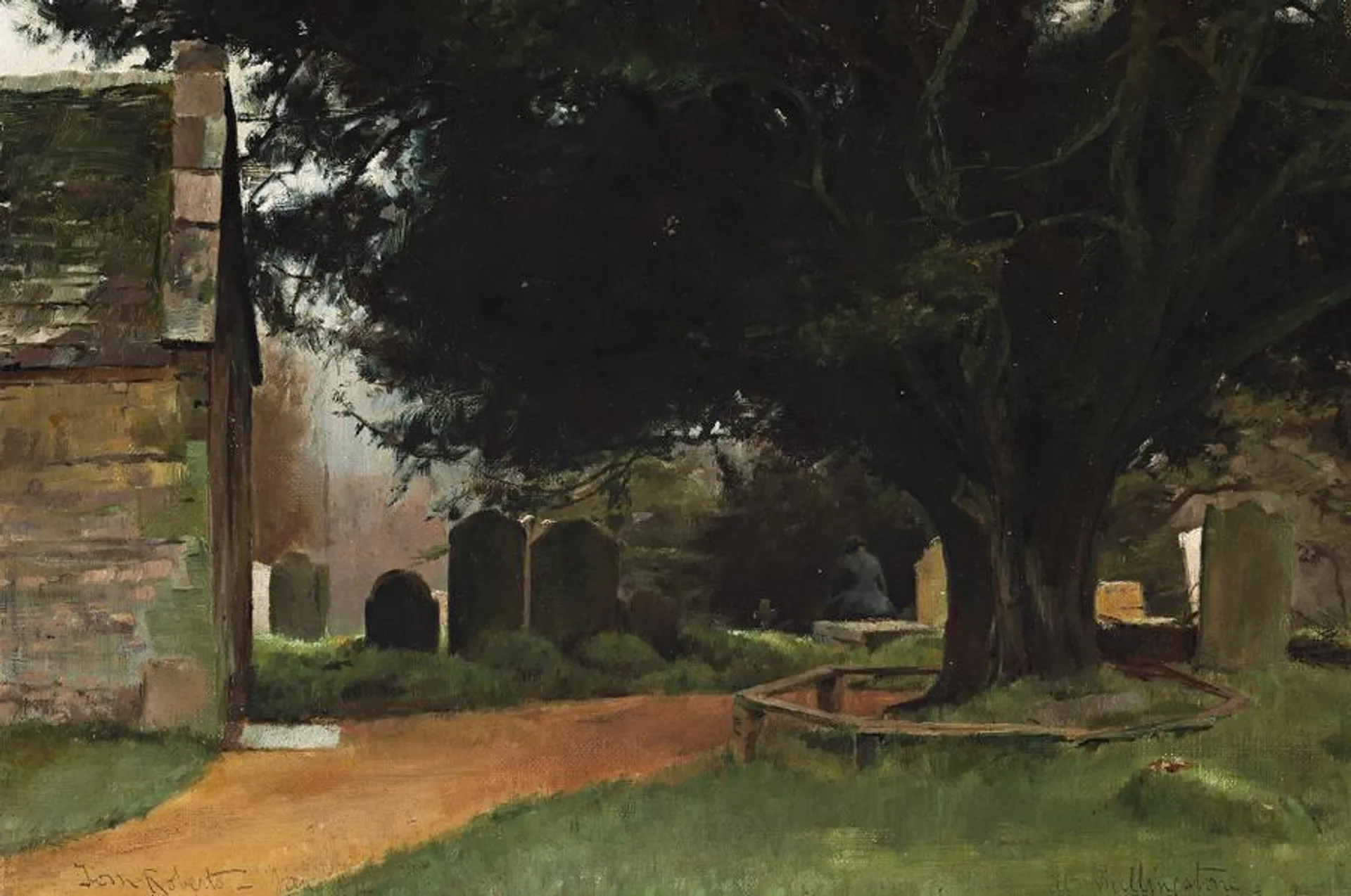 CHURCHYARD AT SHILLINGSTONE