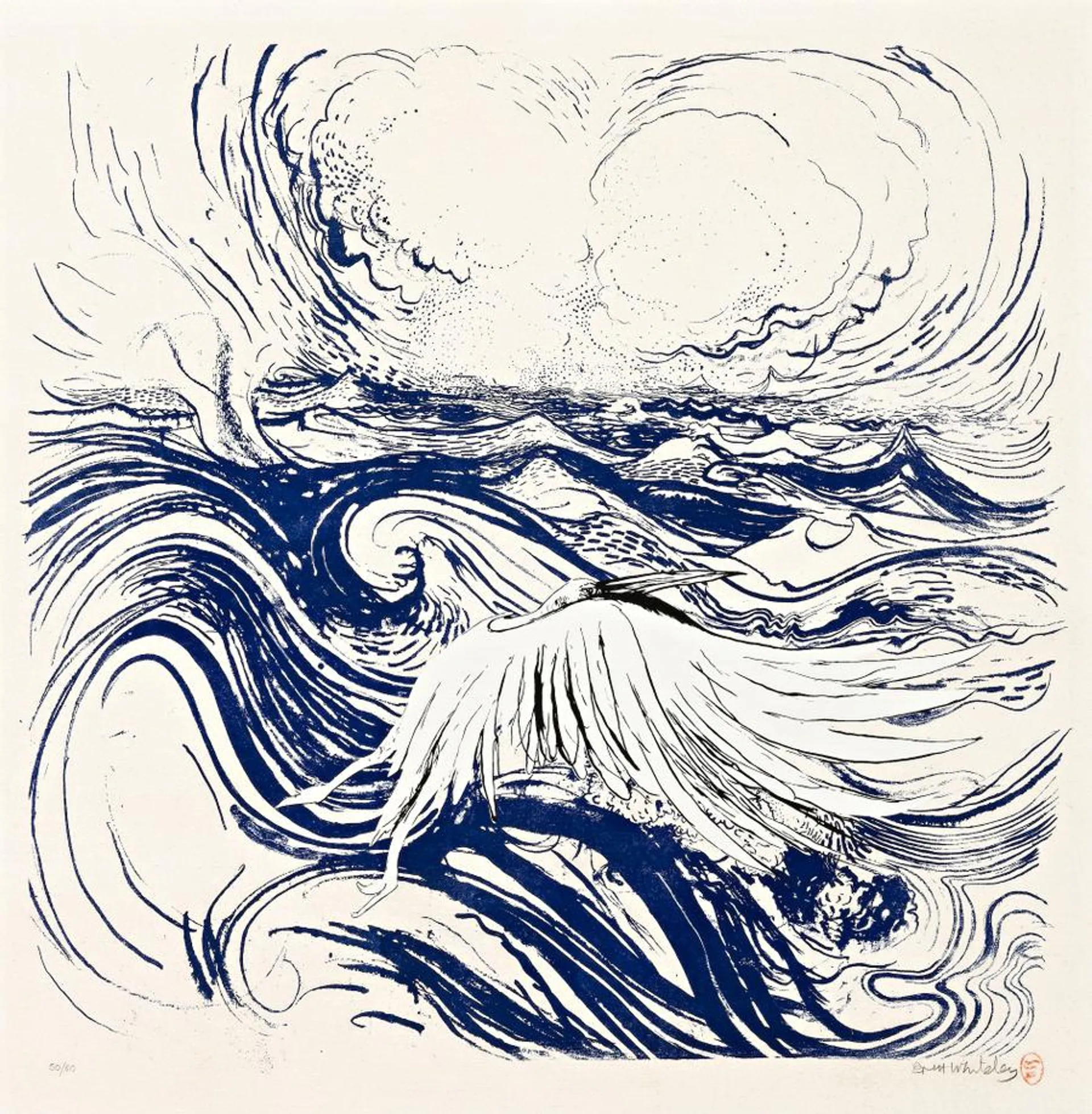 BIRD AND WAVE