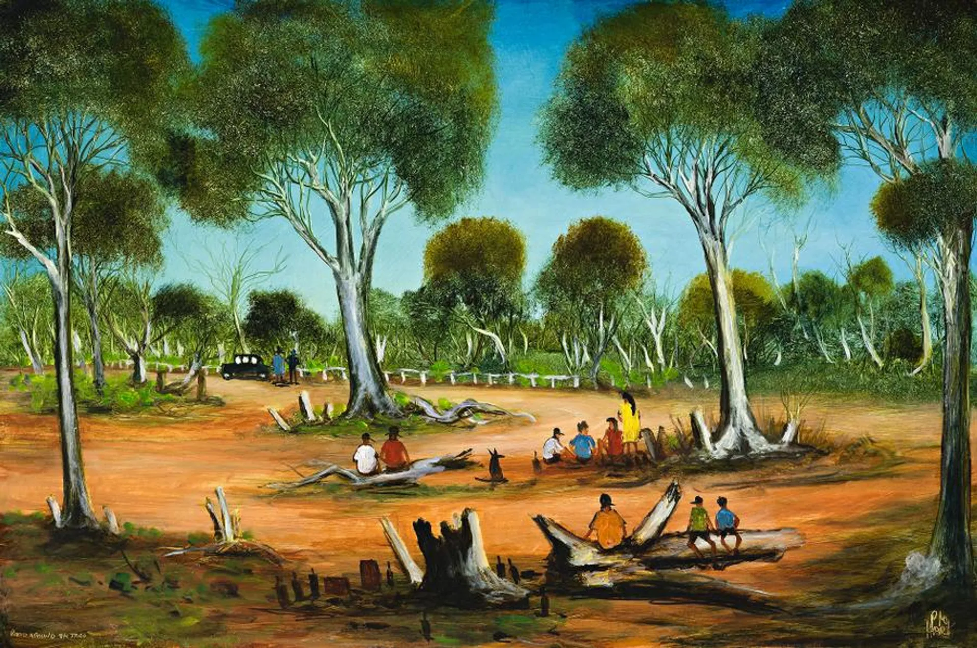 ROAD AROUND THE TREE