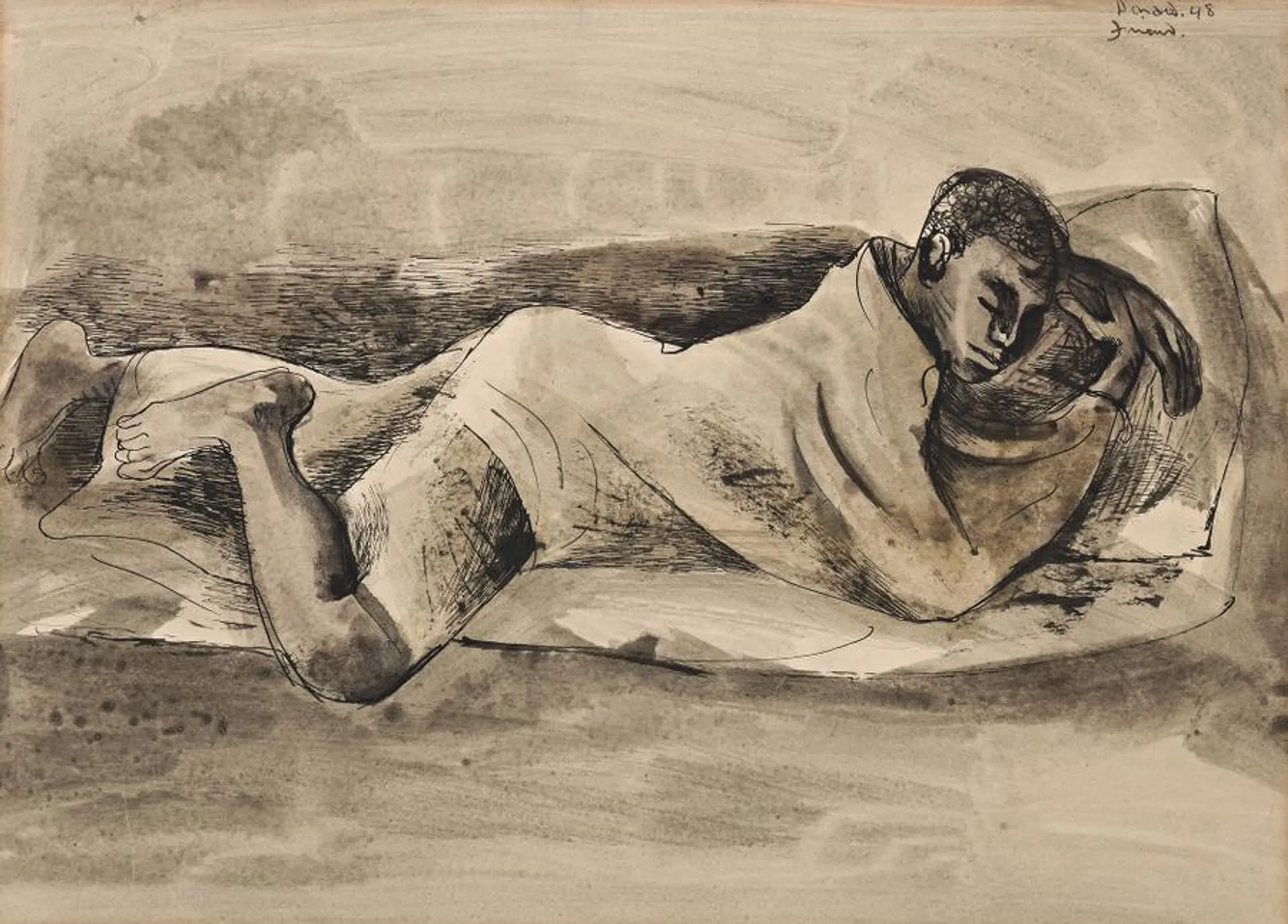 BOY RESTING