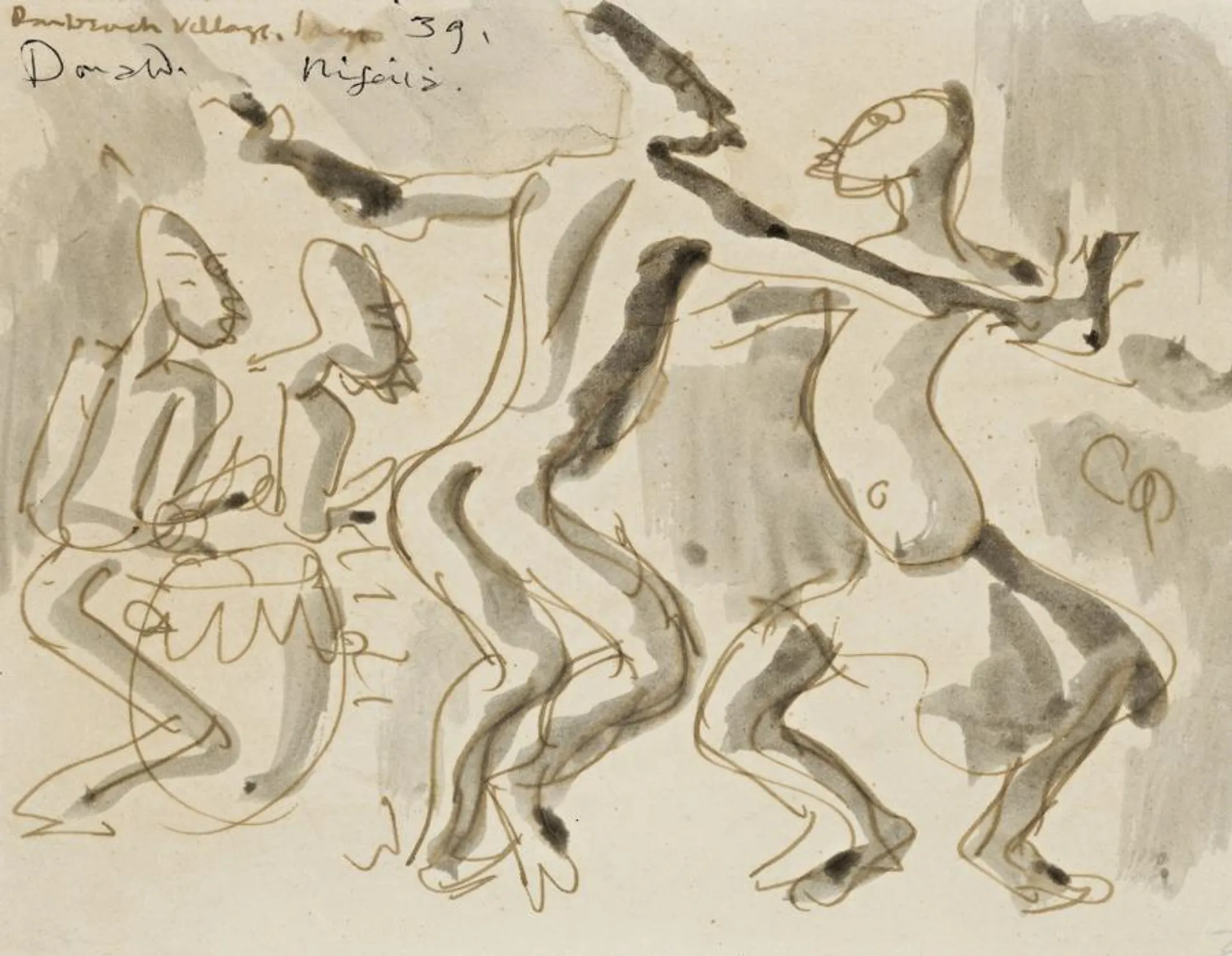 VILLAGE DANCERS, LAGOS, NIGERIA